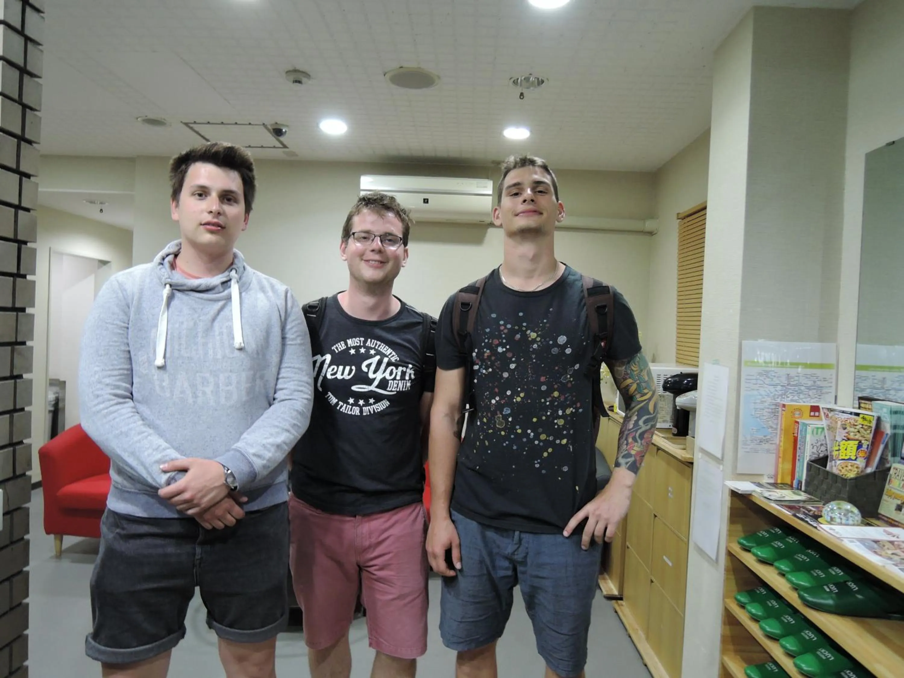 group of guests in Hotel Lucky