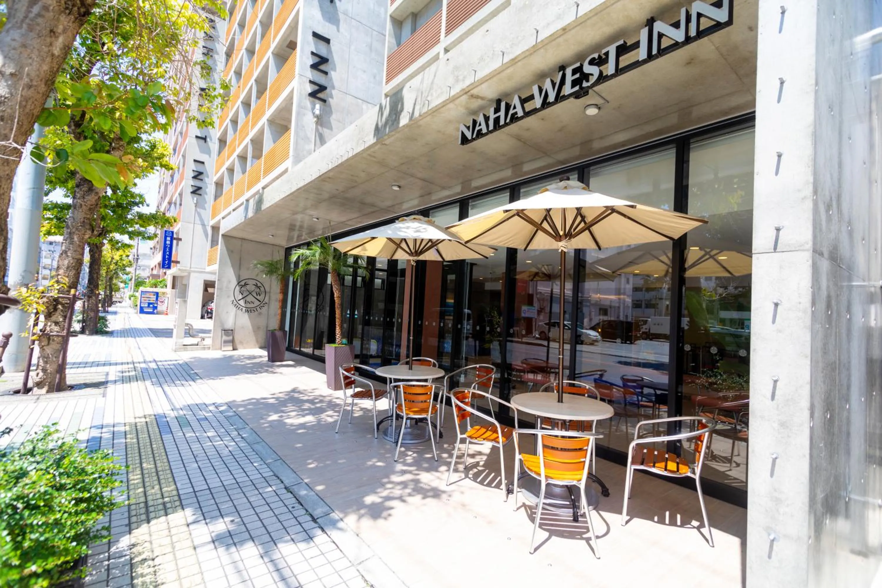 Facade/entrance in NAHA-WEST INN