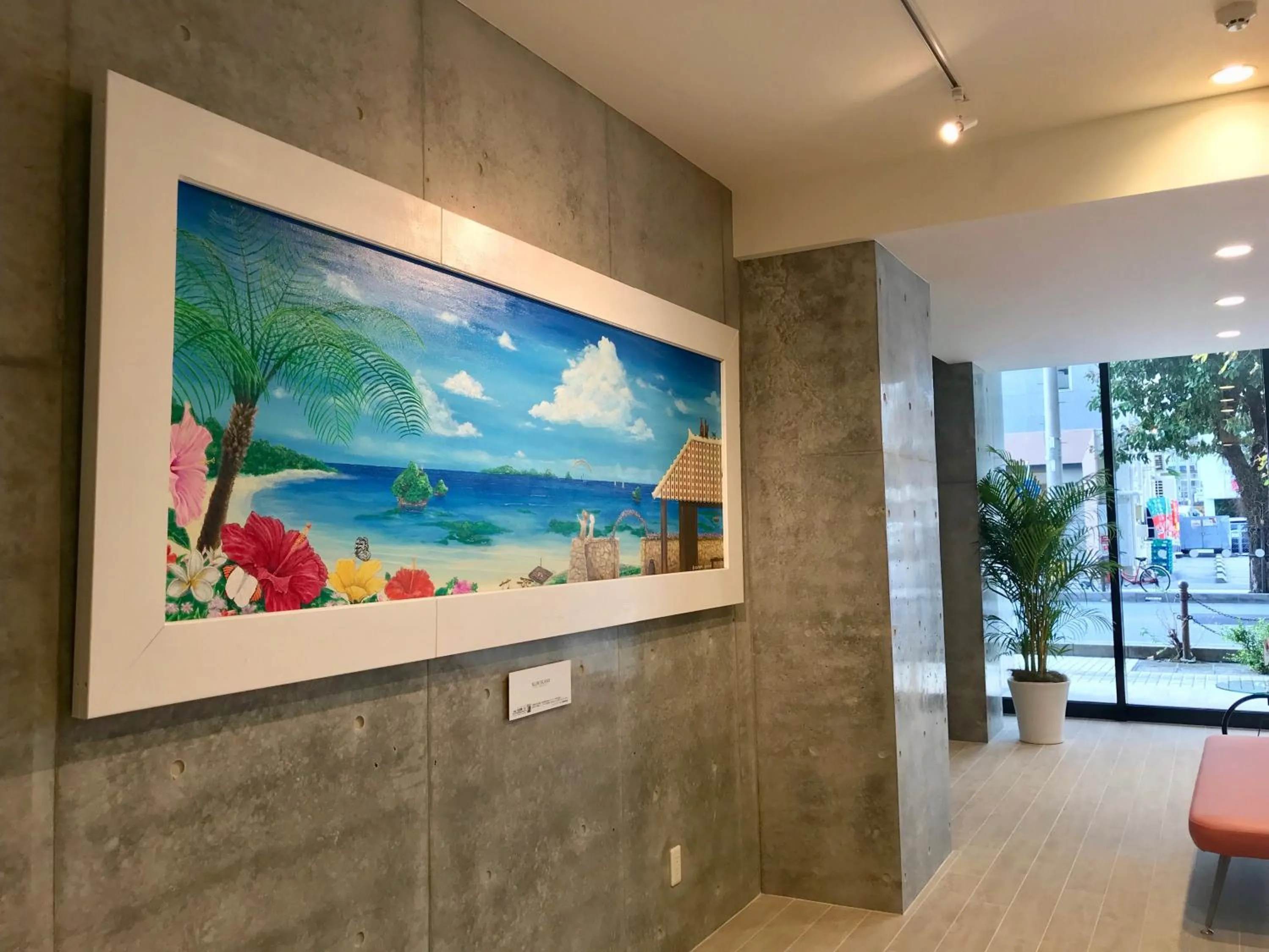 Lobby or reception in NAHA-WEST INN