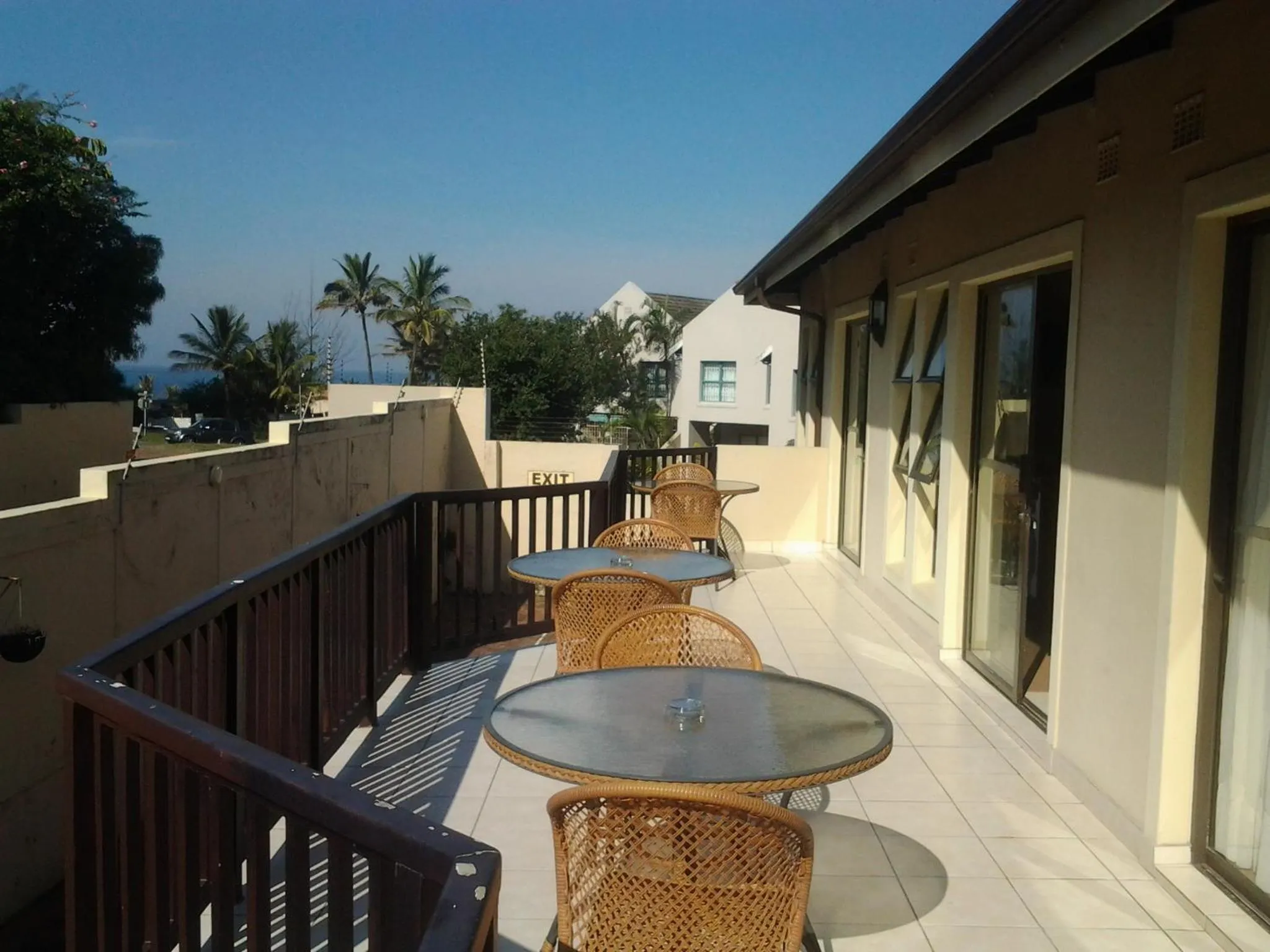 Patio in Fairways Hotel