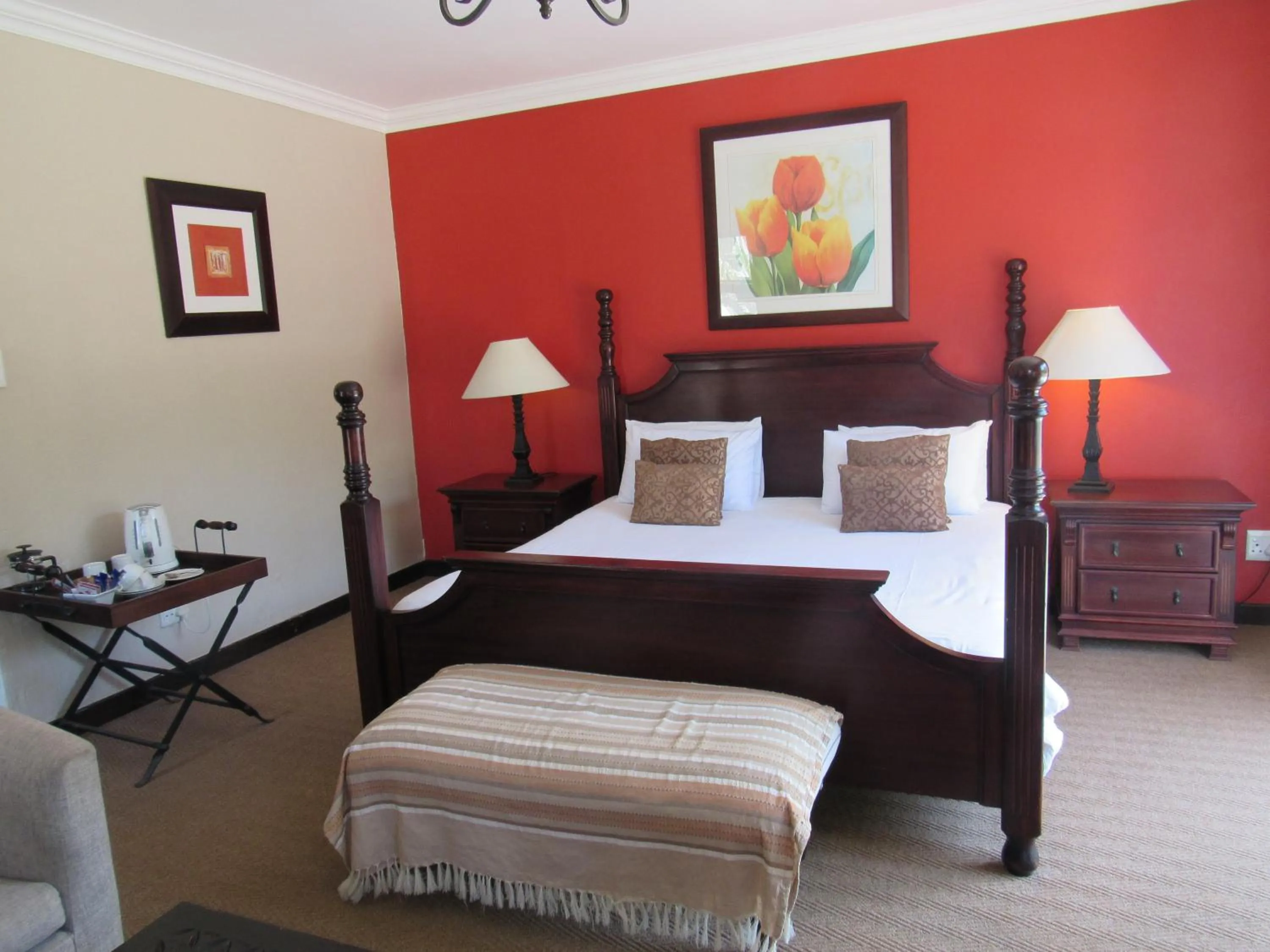 Bed in Fairways Hotel