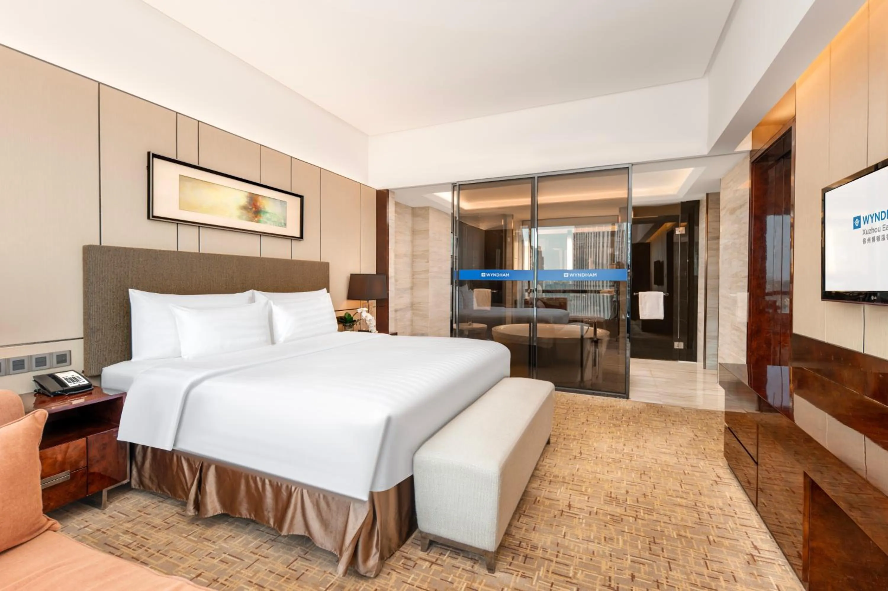 Bed in Wyndam Xuzhou East