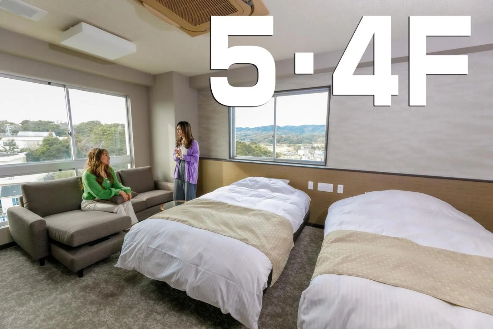 Bed in Ise-Shima Ohtaya Healing Stay