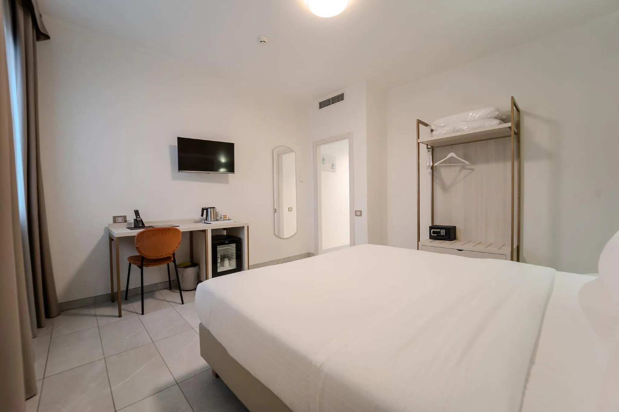 Bed in Hotel Donatello