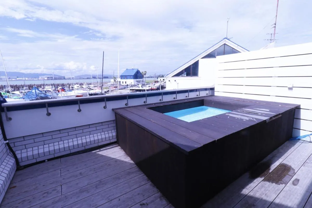 Balcony/Terrace in Osaka Hokko Marina HULL