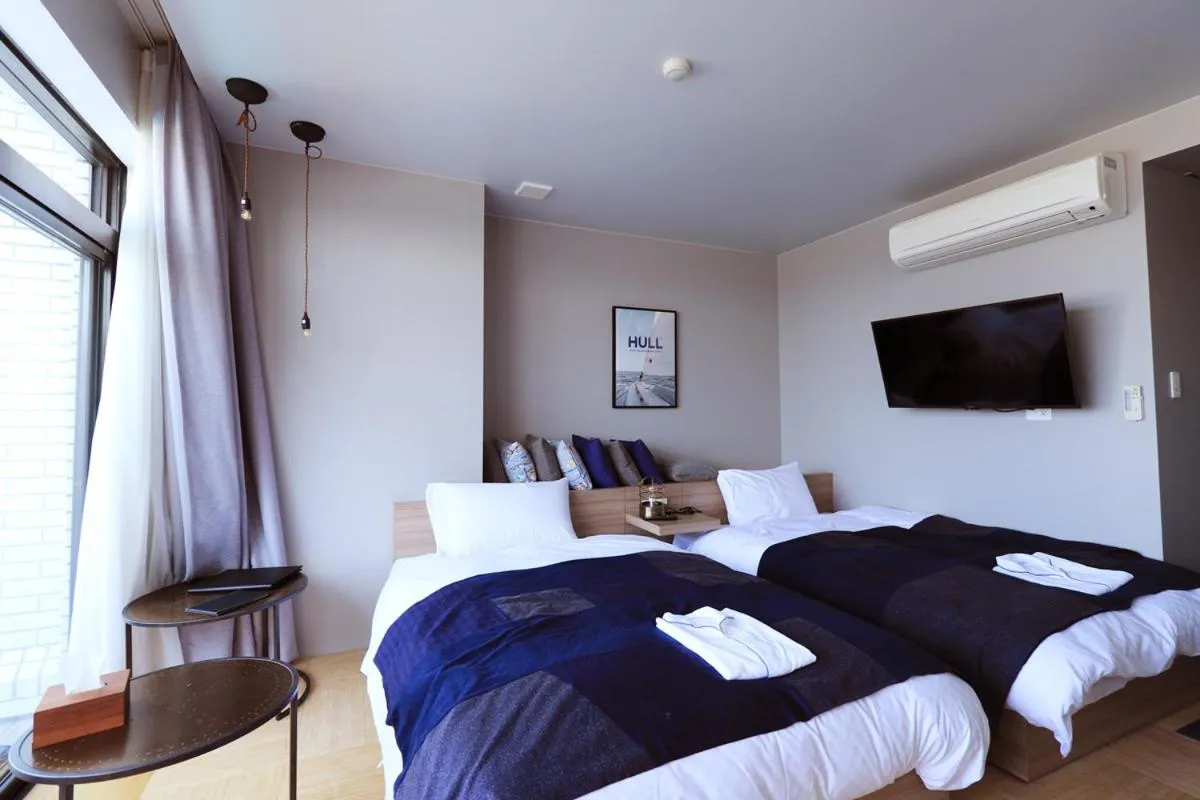 Photo of the whole room, Bed in Osaka Hokko Marina HULL
