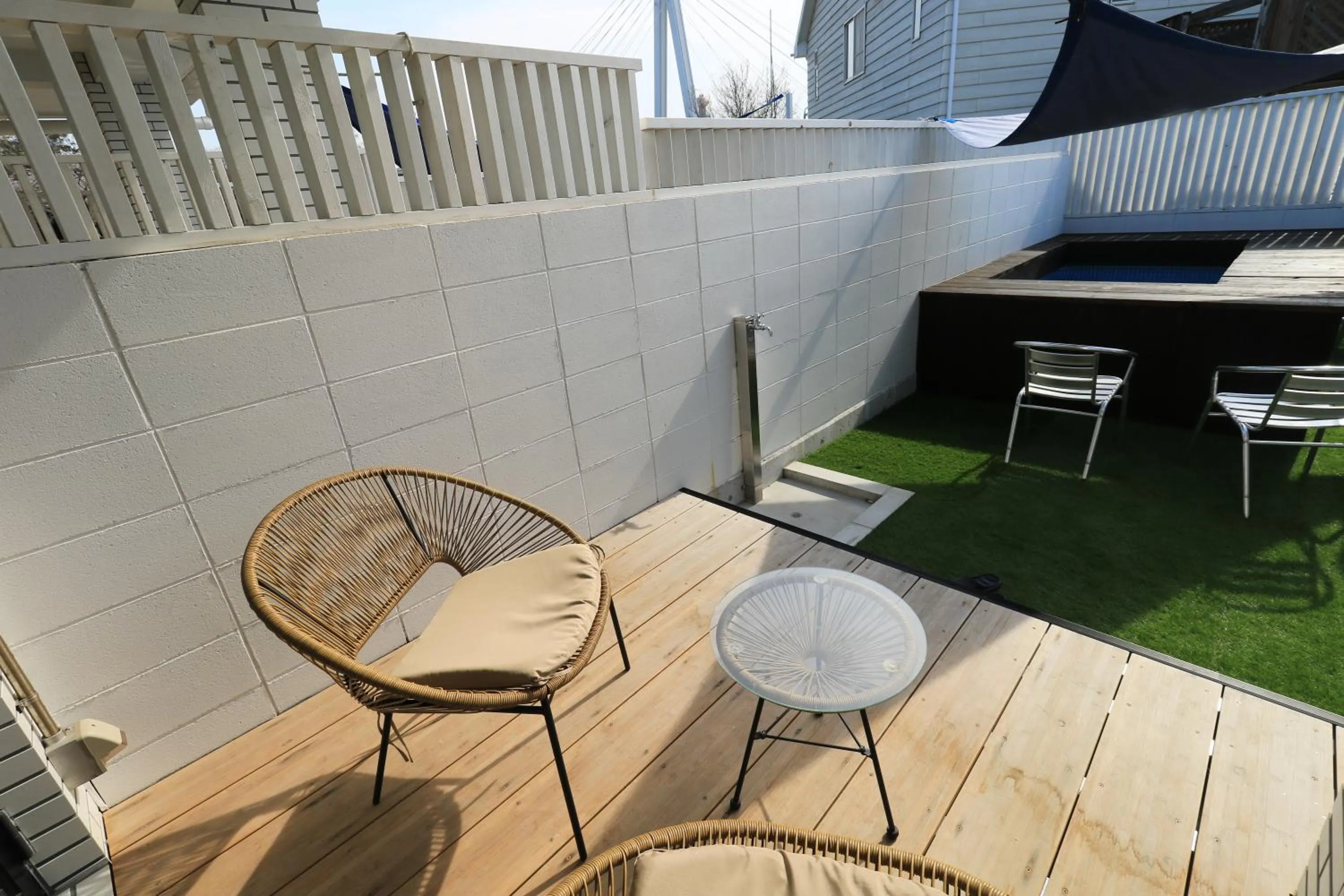 Balcony/Terrace in Osaka Hokko Marina HULL