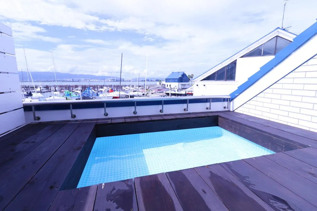 Balcony/Terrace in Osaka Hokko Marina HULL