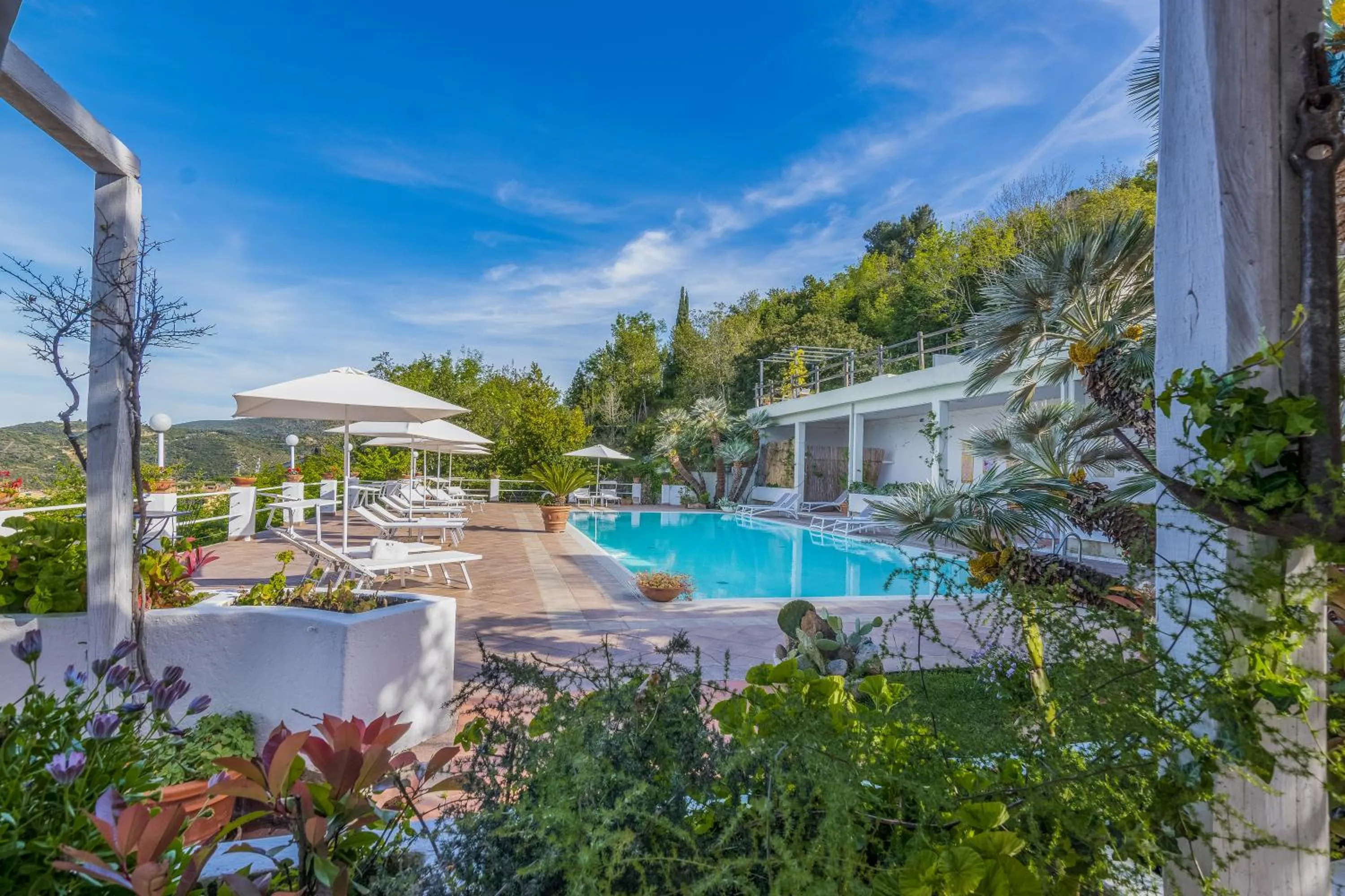 Swimming pool in Hotel Vittoria
