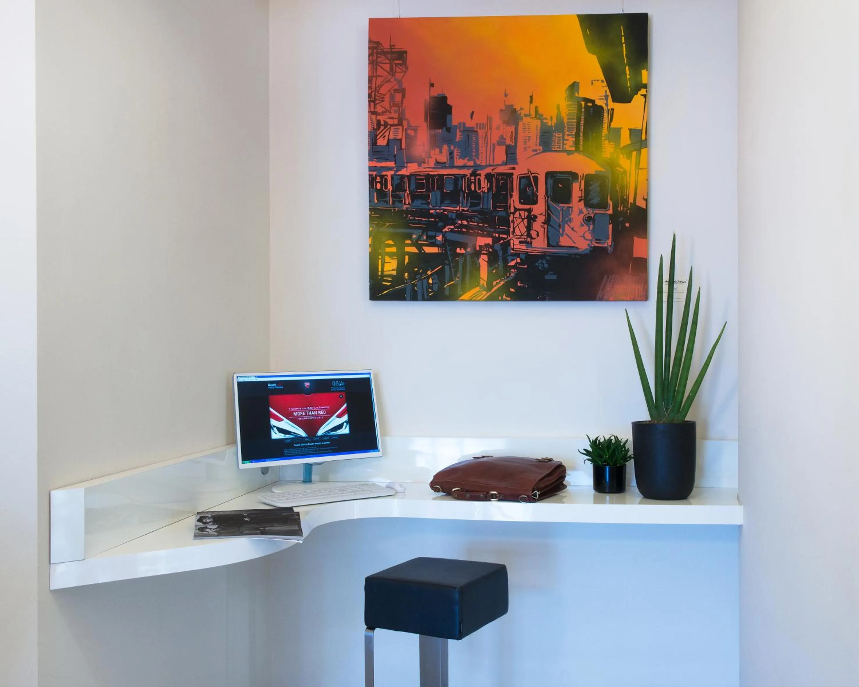 Lobby or reception in My One Hotel Bologna