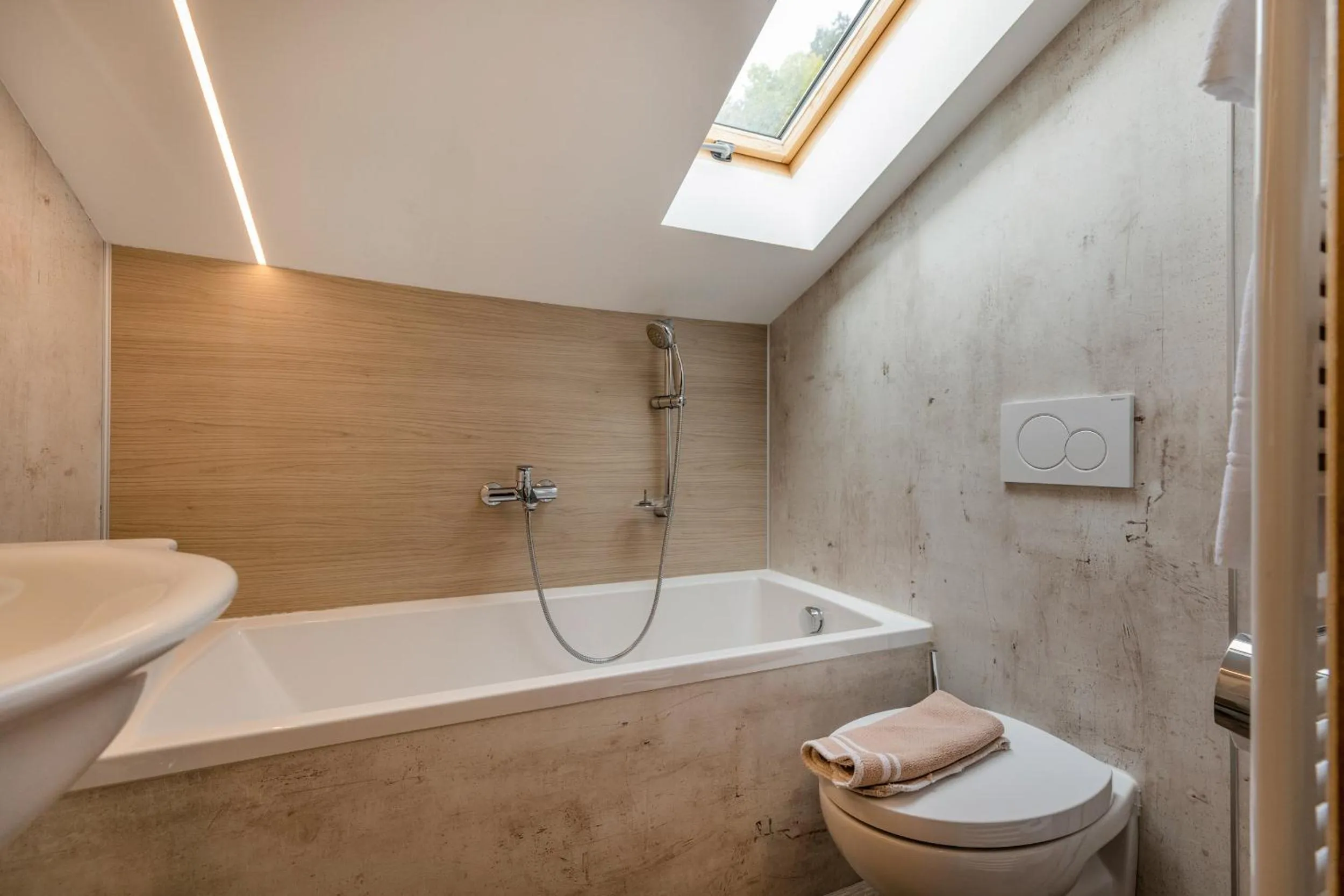 Bathroom in Pension Florian