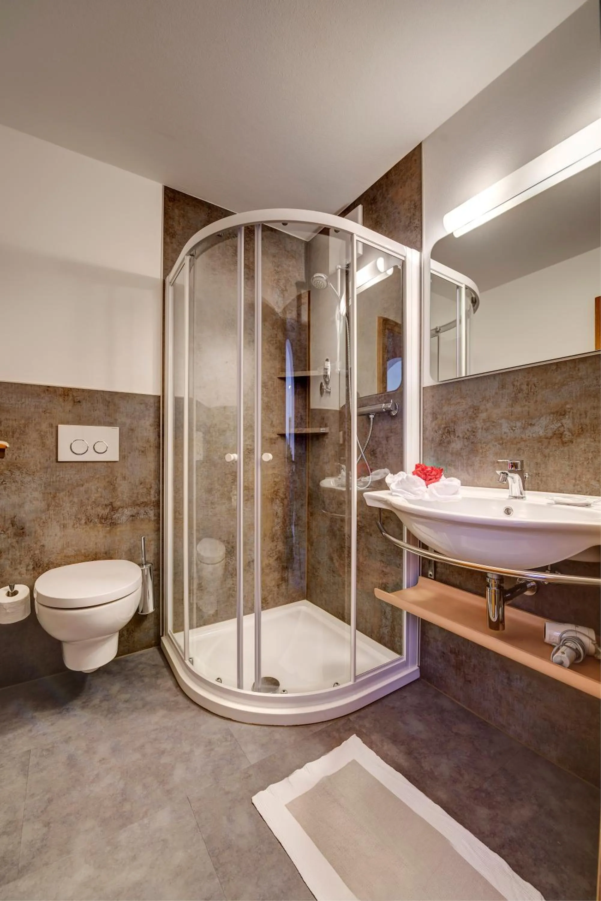 Bathroom in Pension Florian