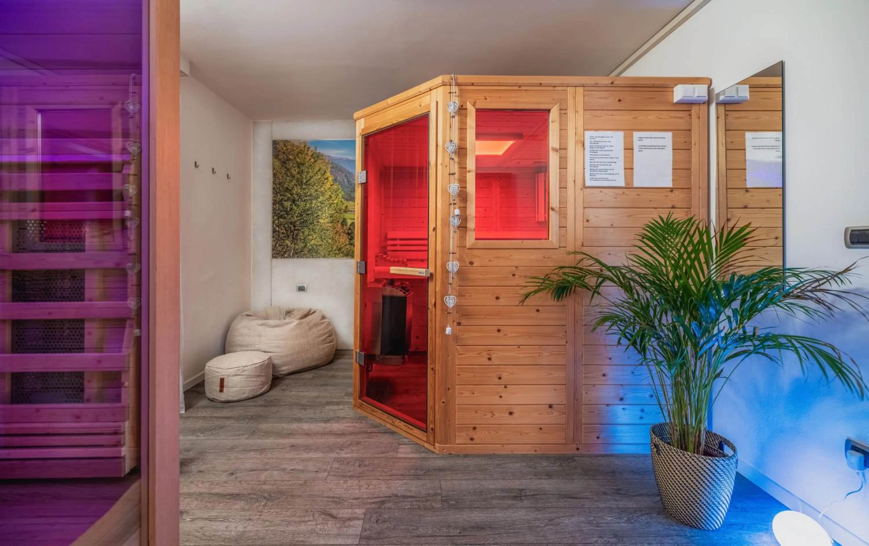 Sauna in Pension Florian