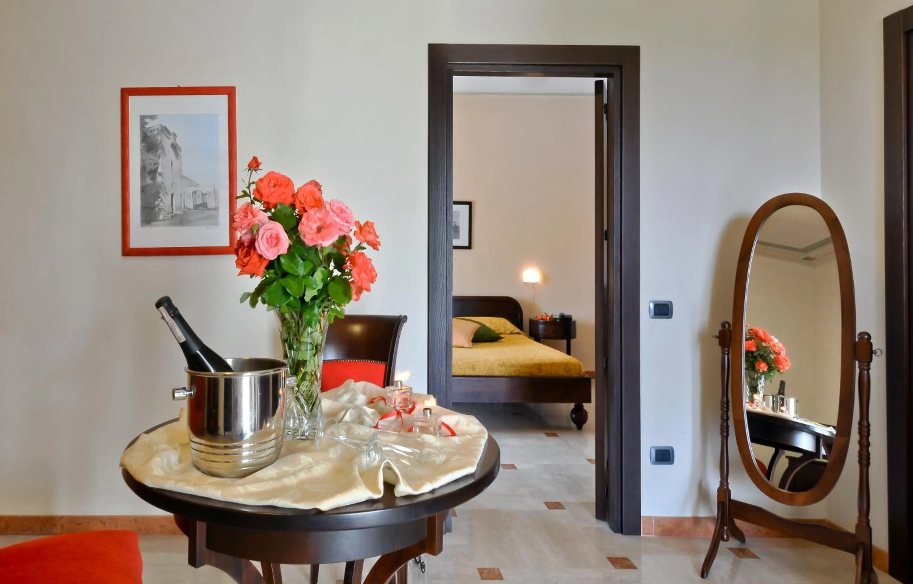 Decorative detail in AmareGold Tenuta La Baronessa Resort