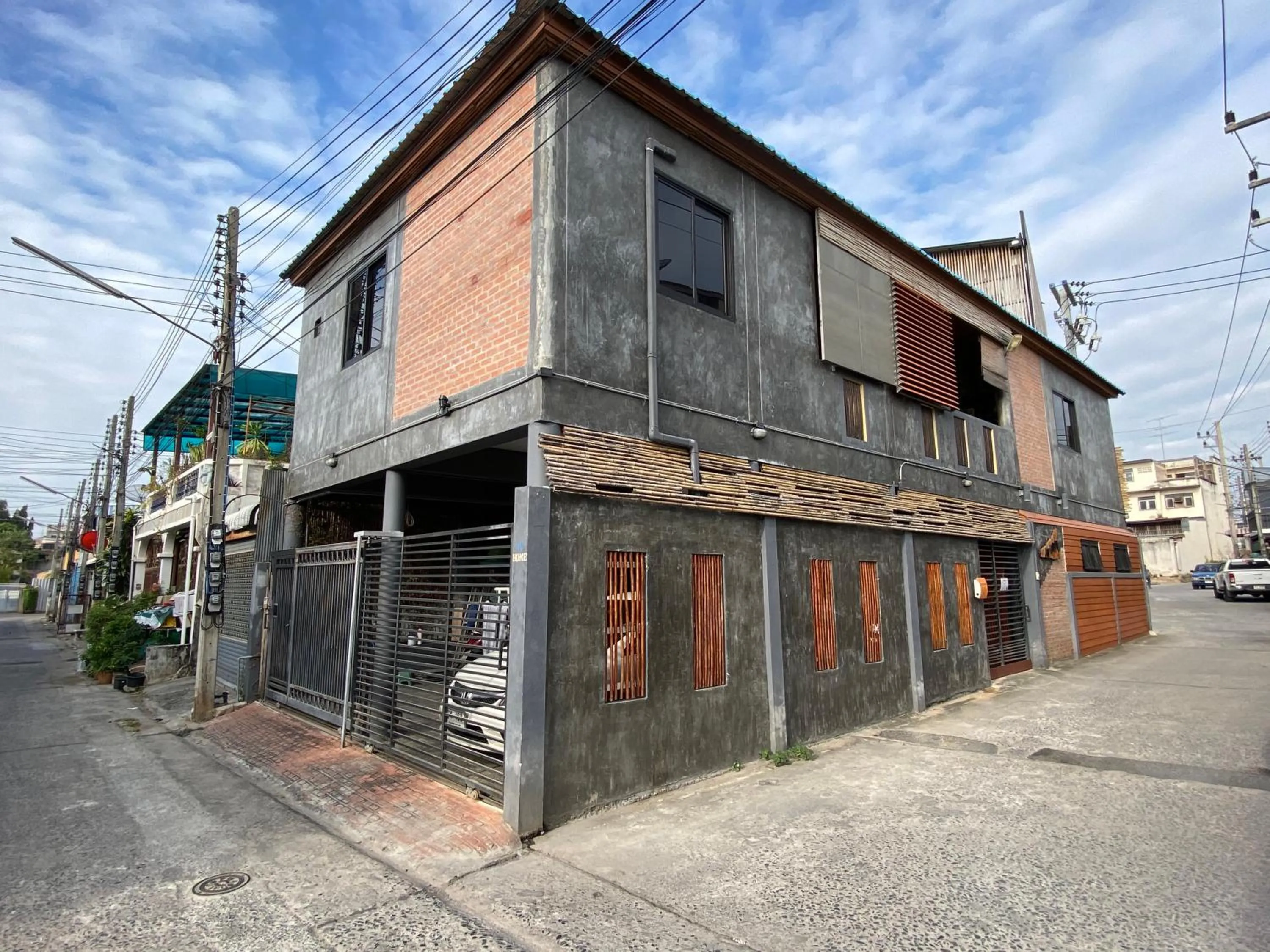 Property building in At Home Hostel, Pak Chong