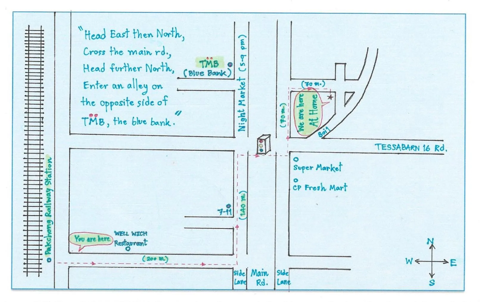 At Home Hostel, Pak Chong
