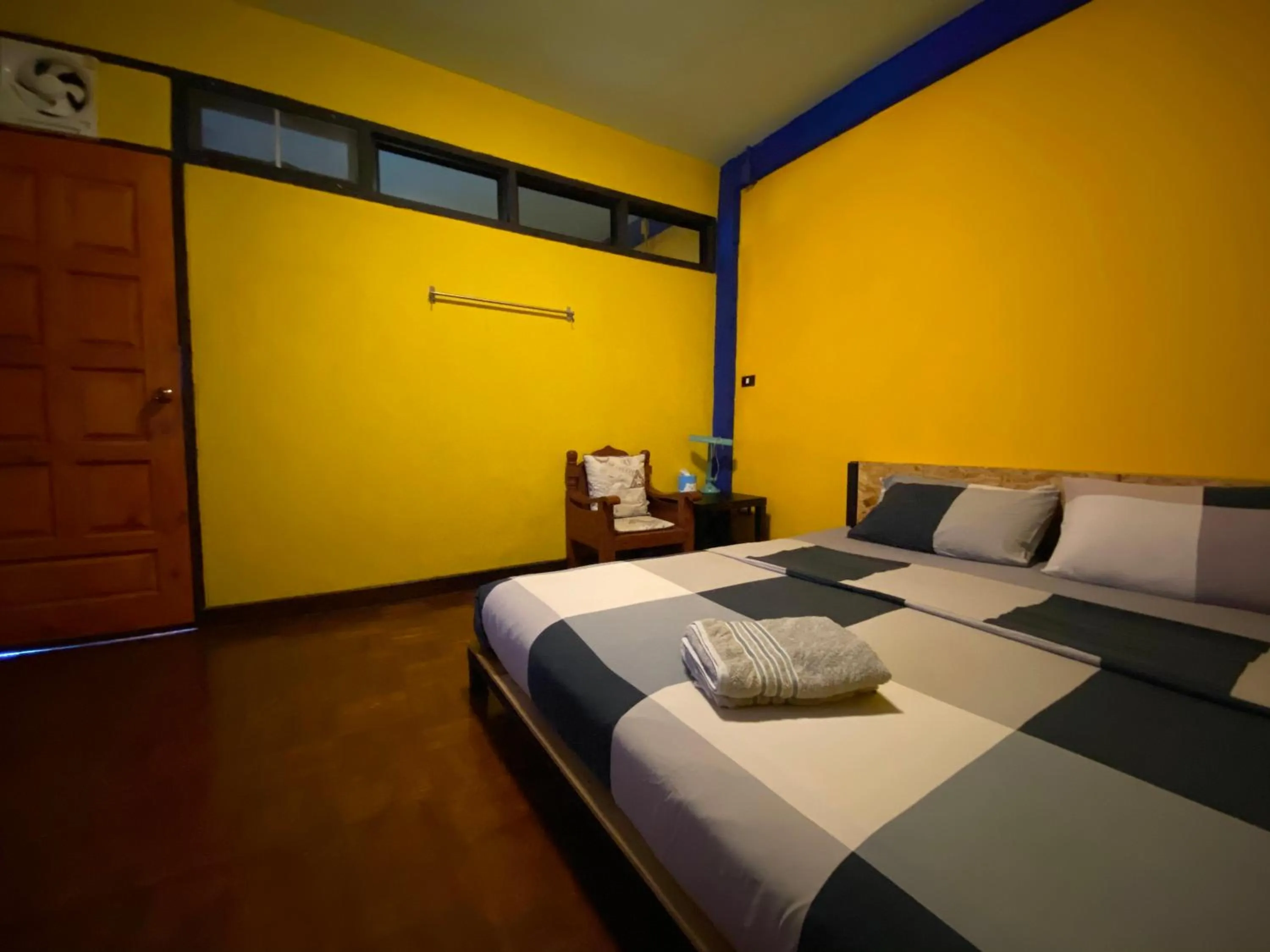 Bed in At Home Hostel, Pak Chong