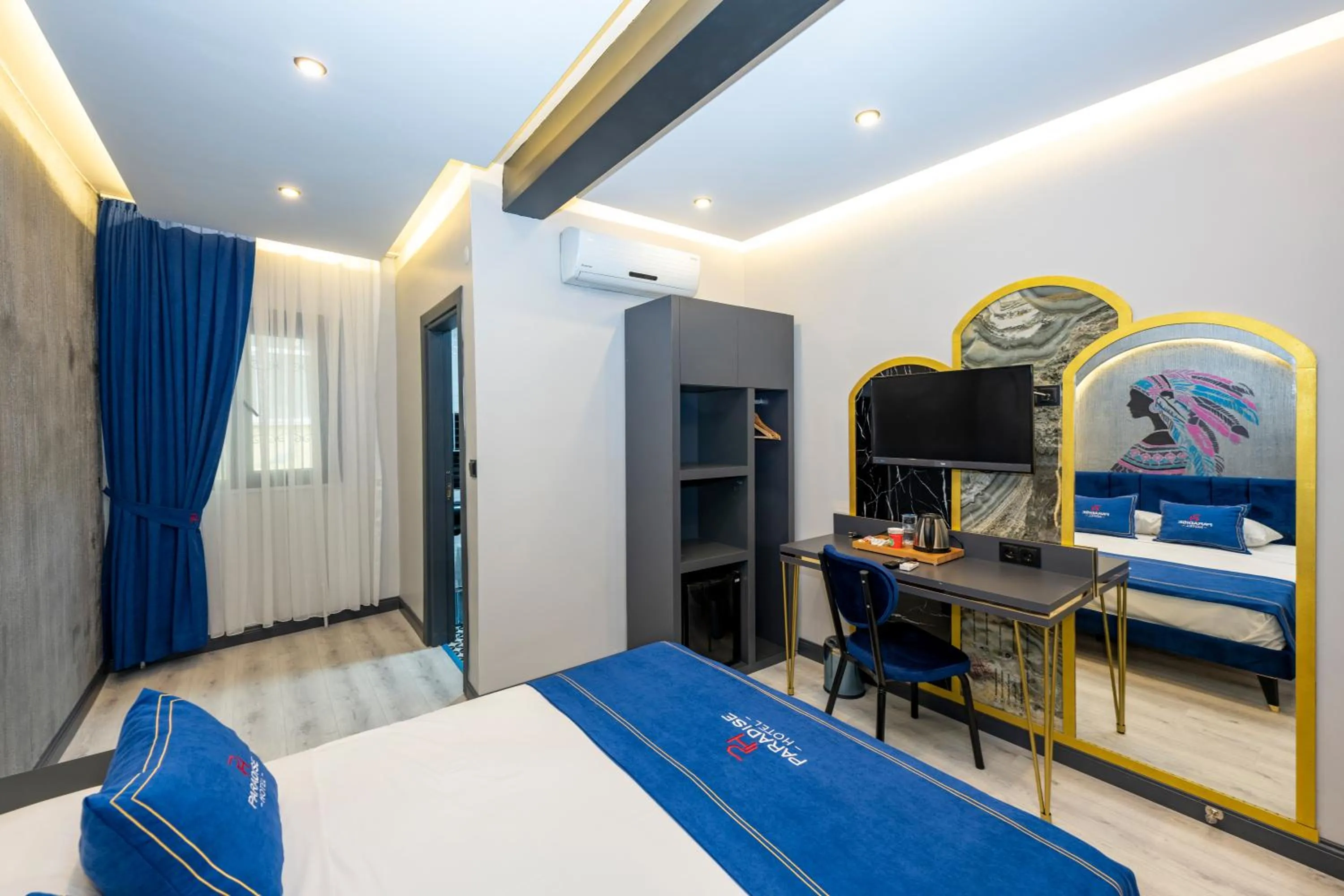 Photo of the whole room, Bed in İstanbul Paradise Hotel