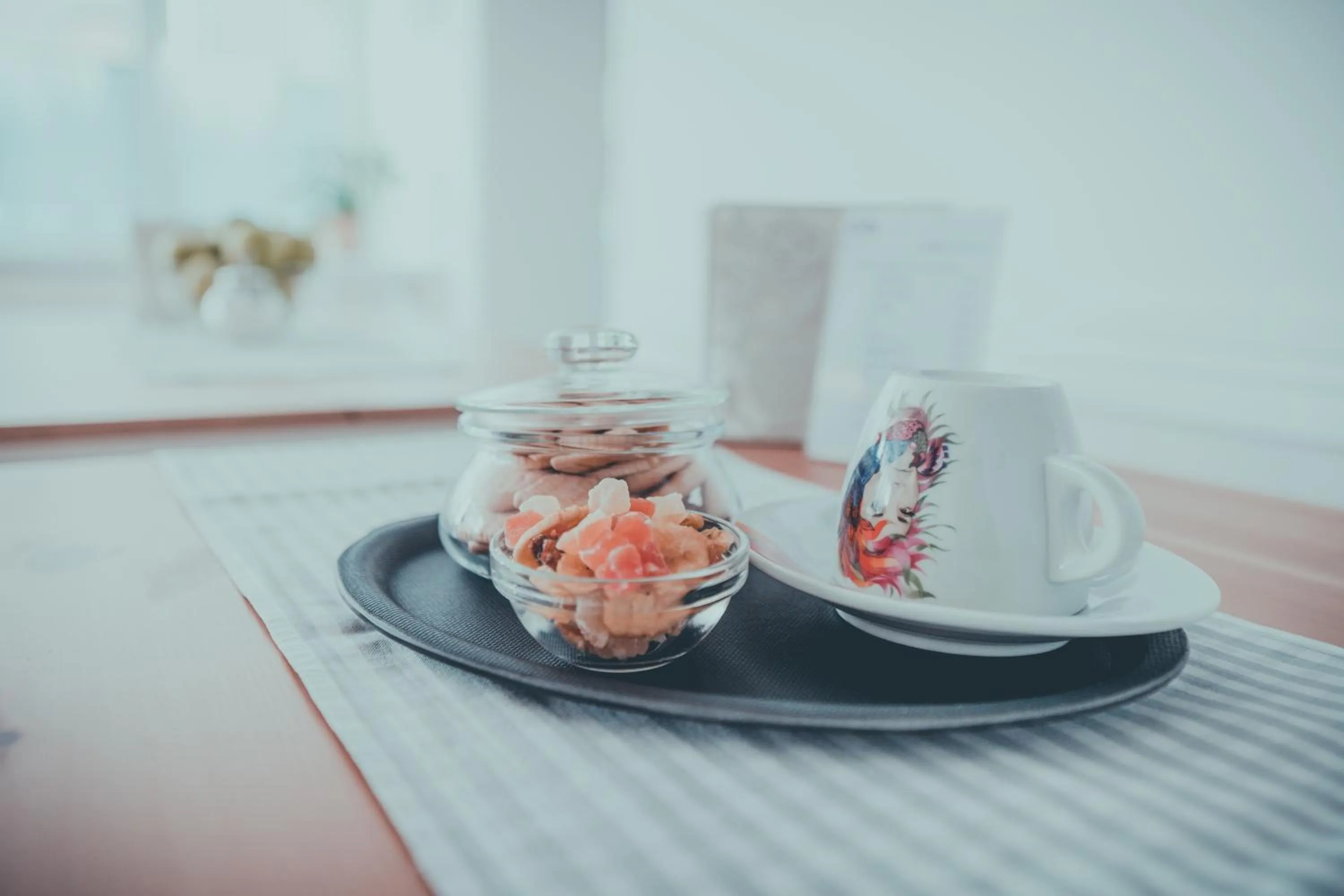 Coffee/tea facilities in The Dots Hostel