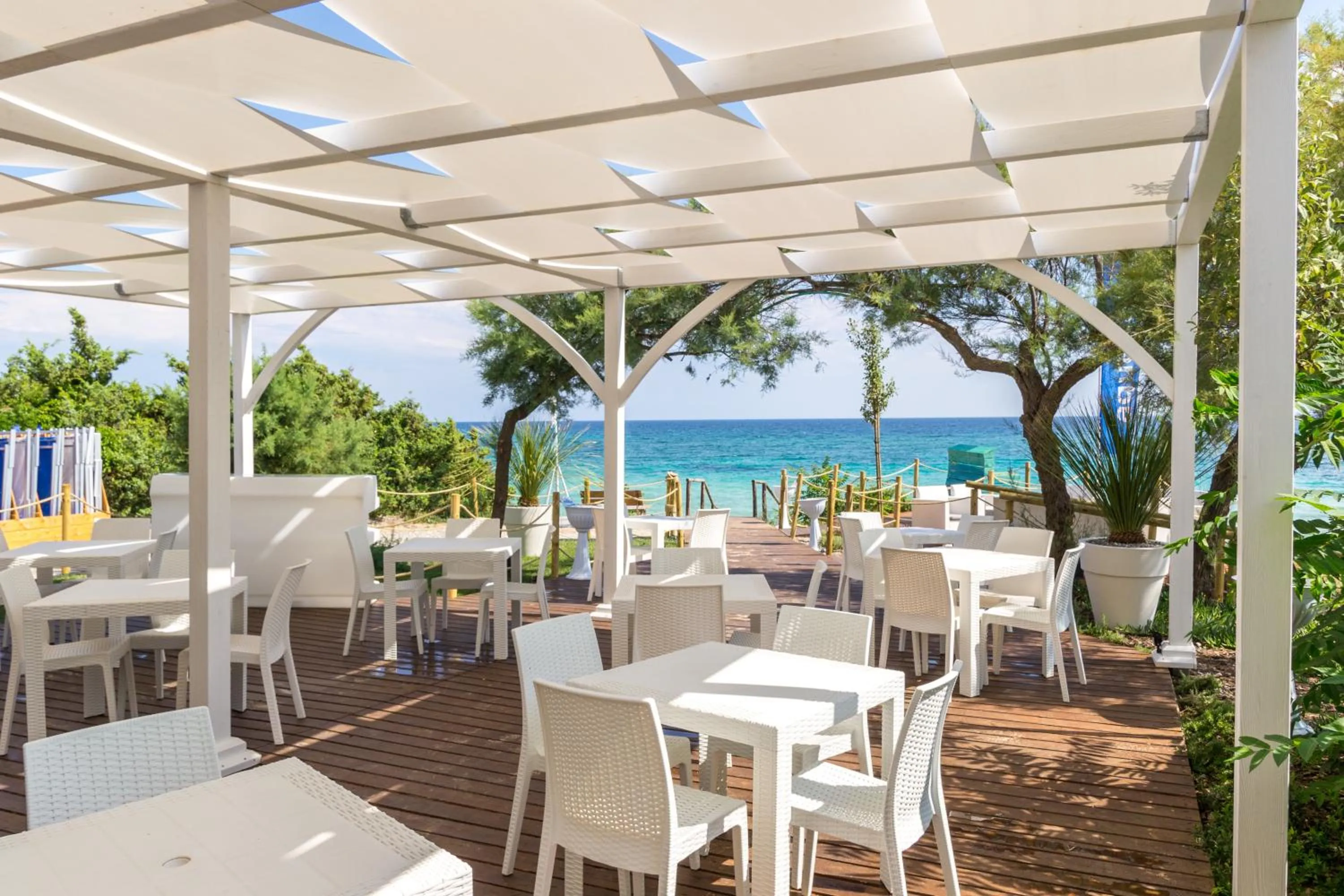 Patio in Aquarium Residence