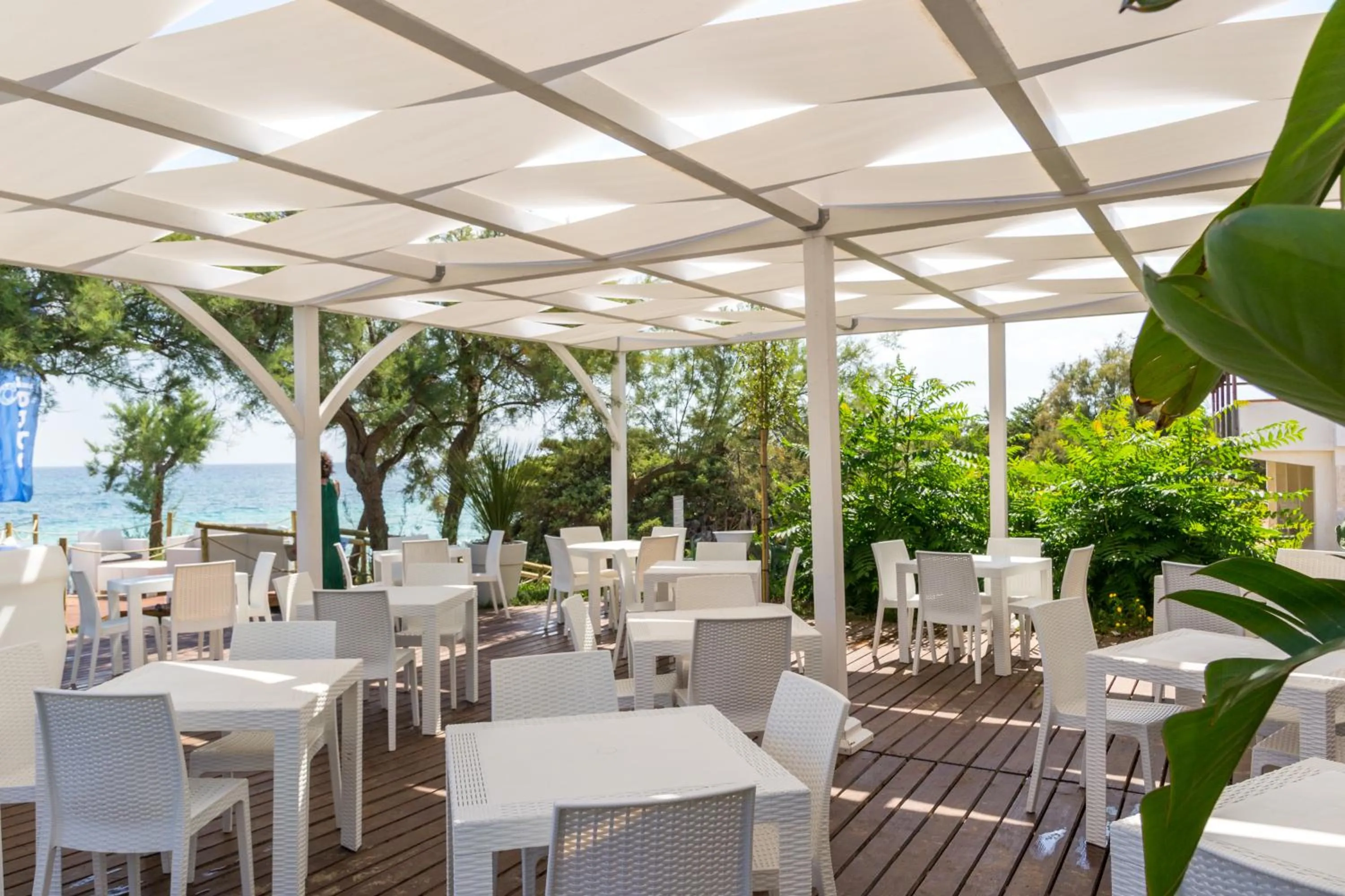 Patio in Aquarium Residence