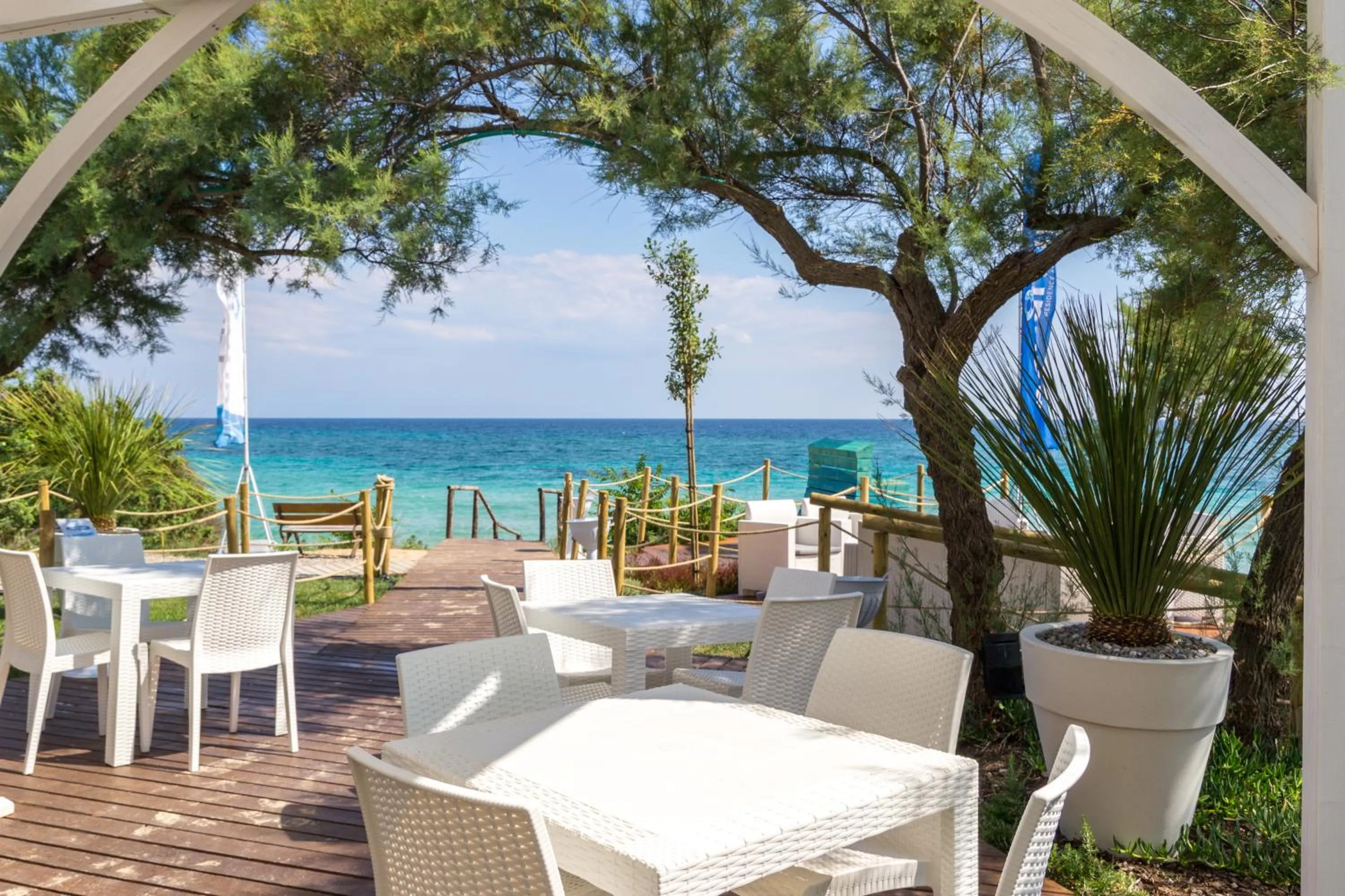 Patio in Aquarium Residence