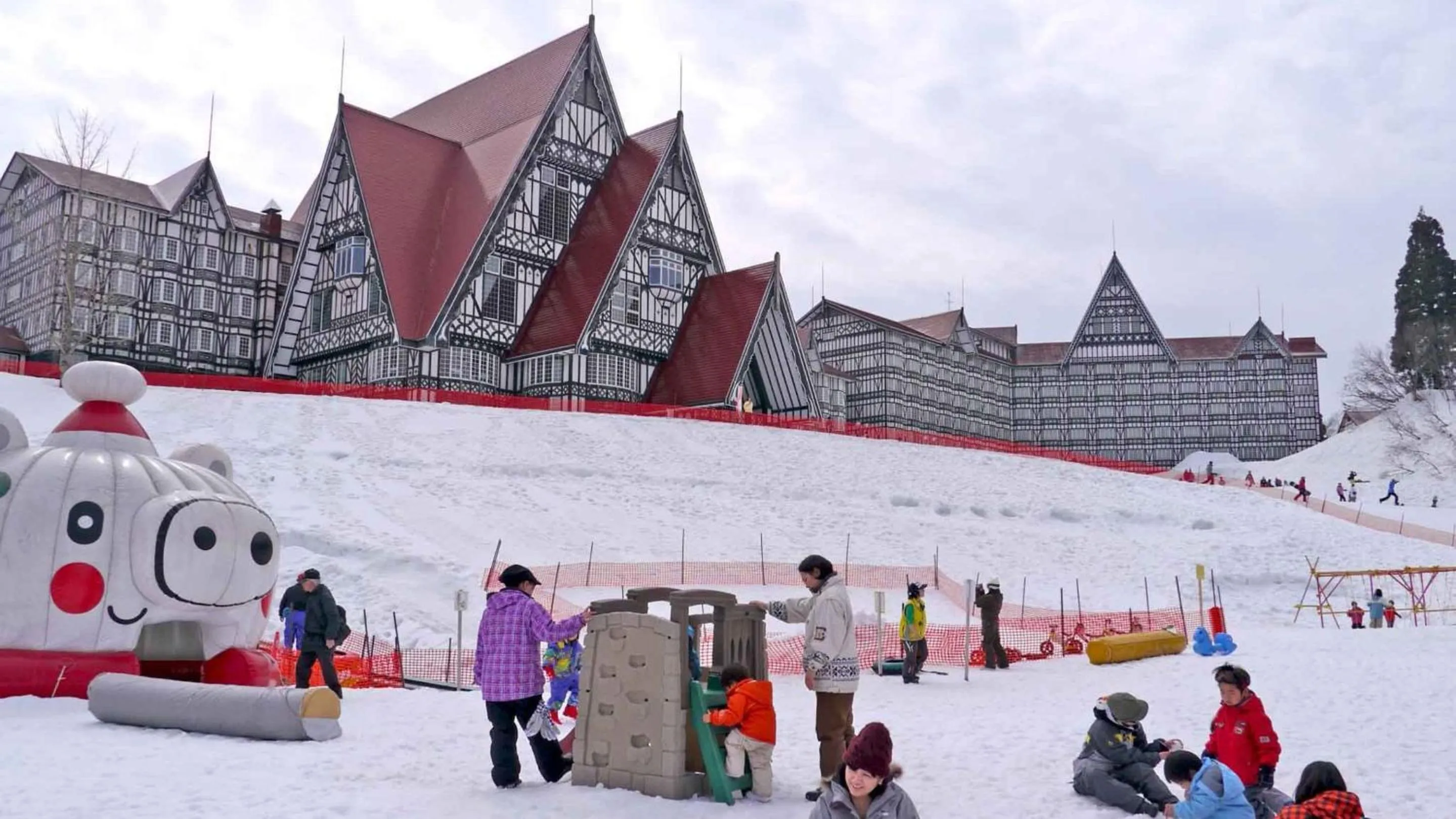 Skiing in Hotel Green Plaza Joetsu