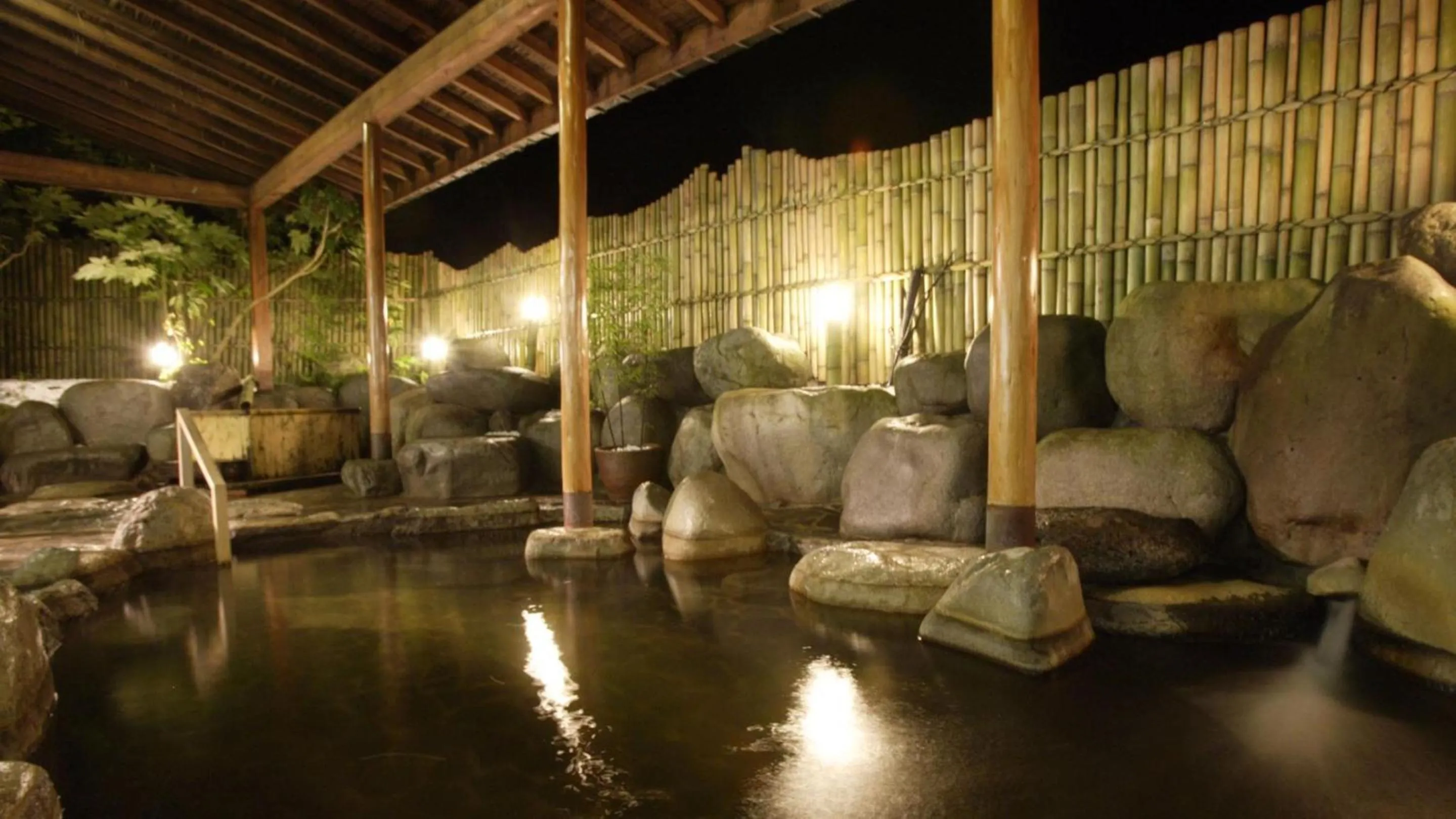 Hot Spring Bath in Hotel Green Plaza Joetsu