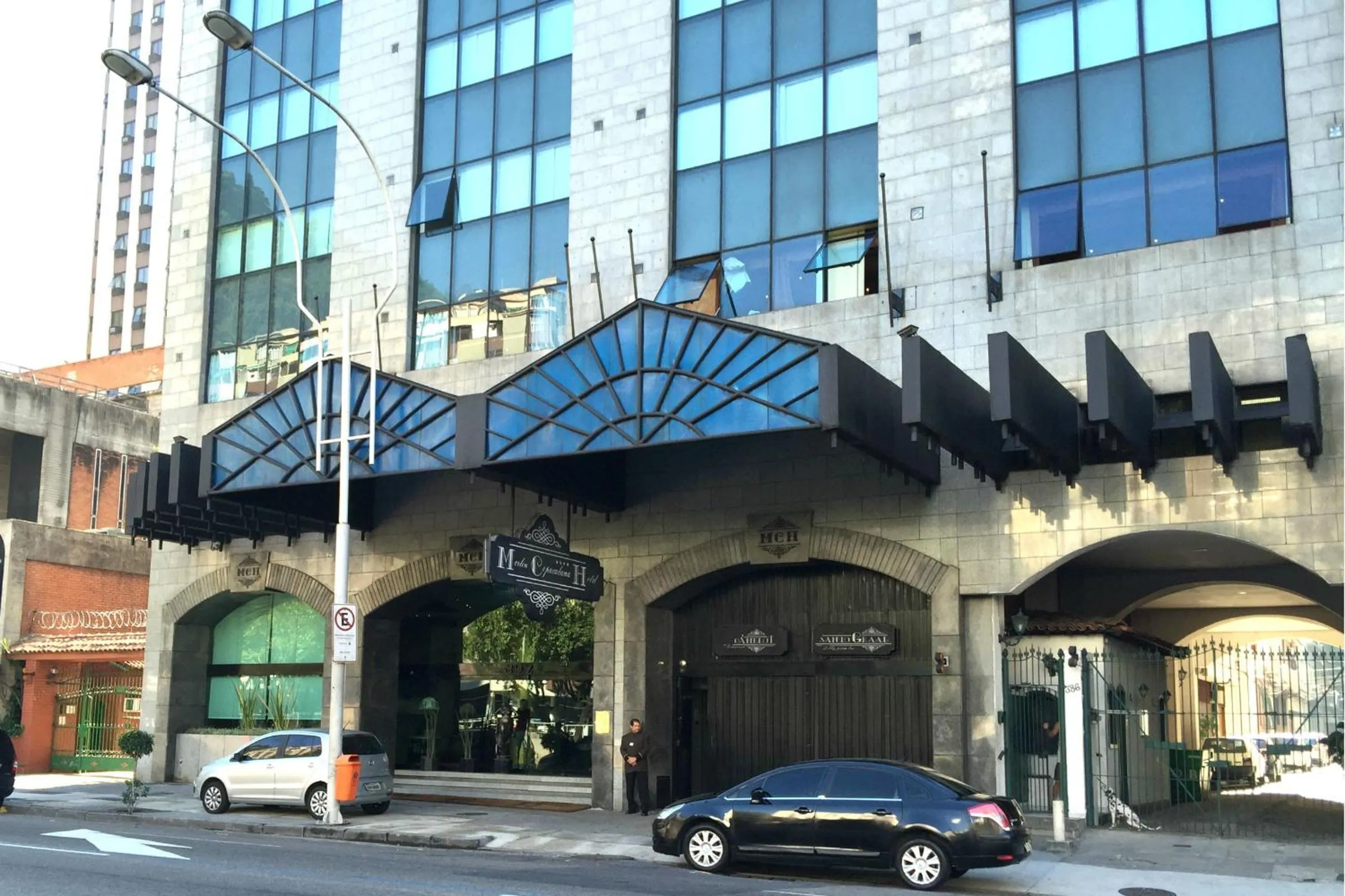 Facade/entrance in Hotel Atlantico Star
