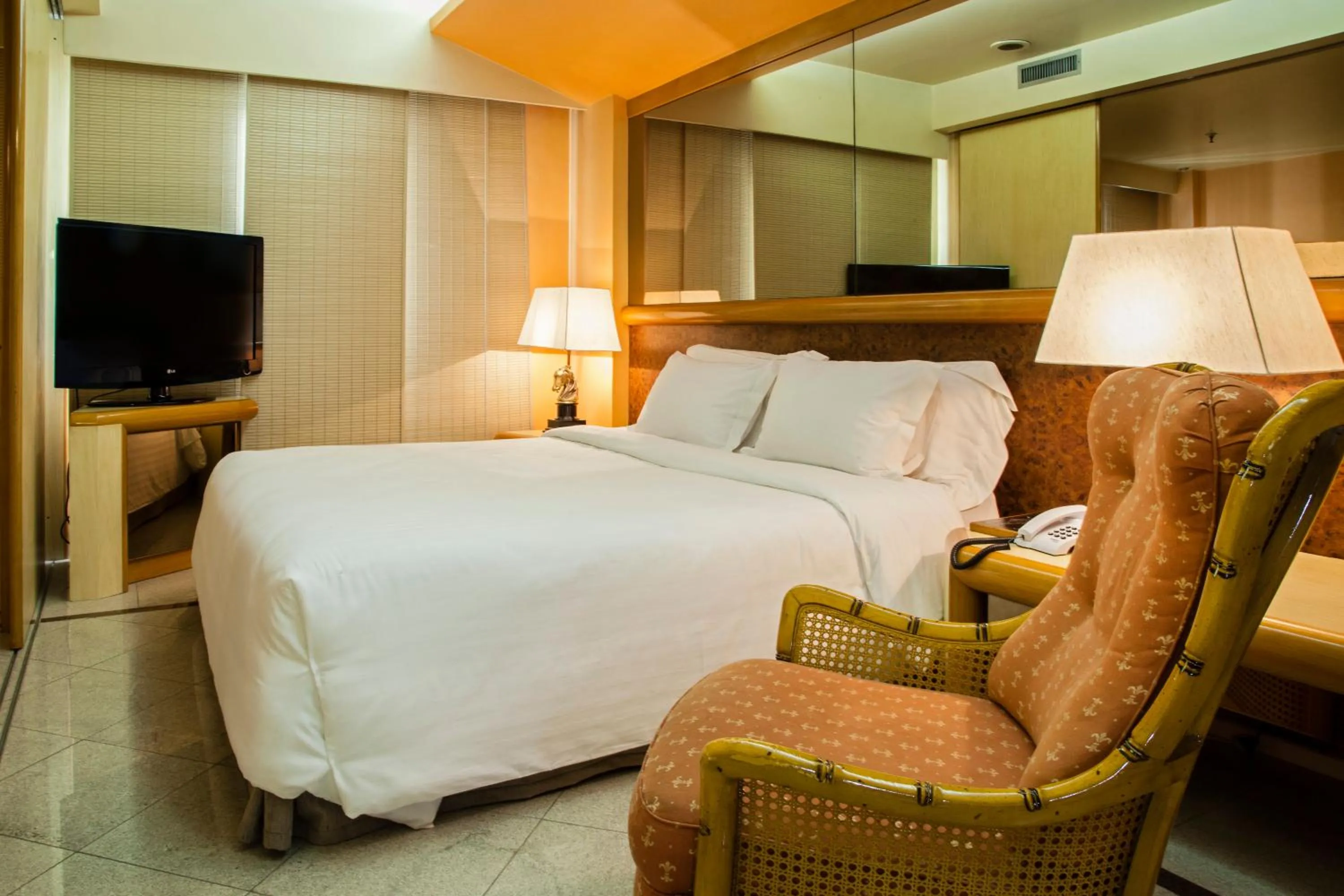 Bed in Hotel Atlantico Star