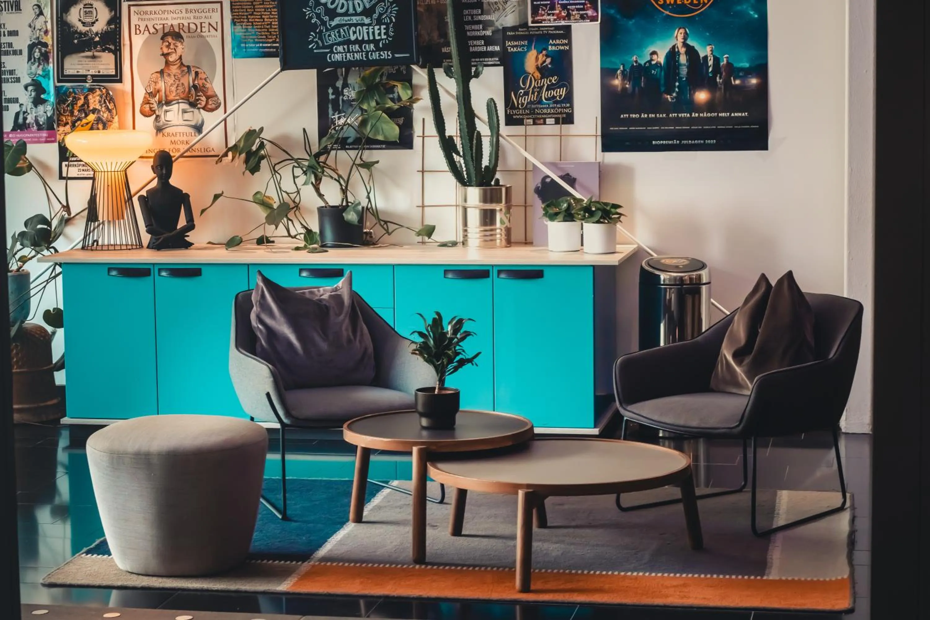 Lobby or reception in Comfort Hotel Norrköping