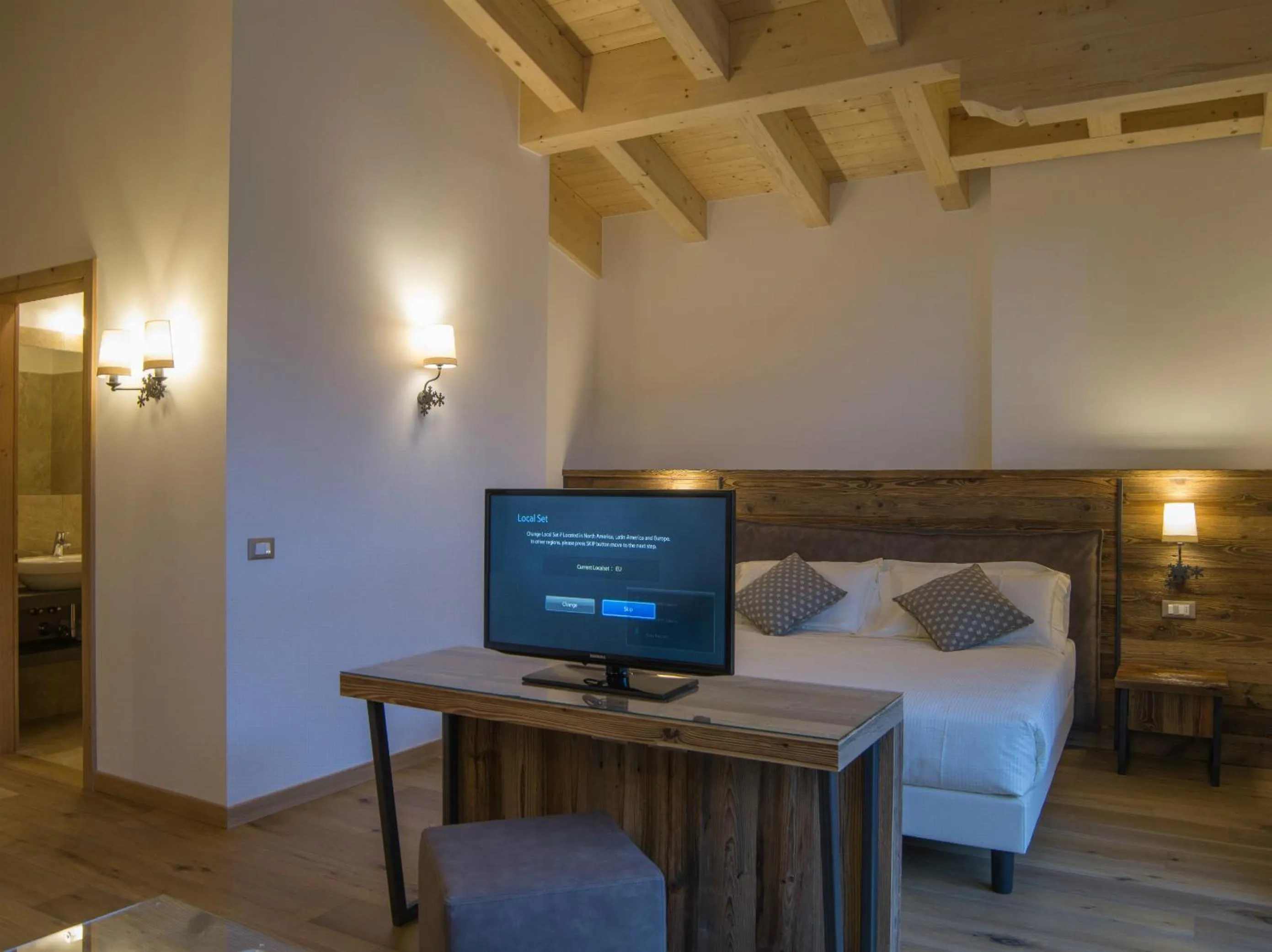 Bedroom, Bed in Hotel Garnì Caminetto