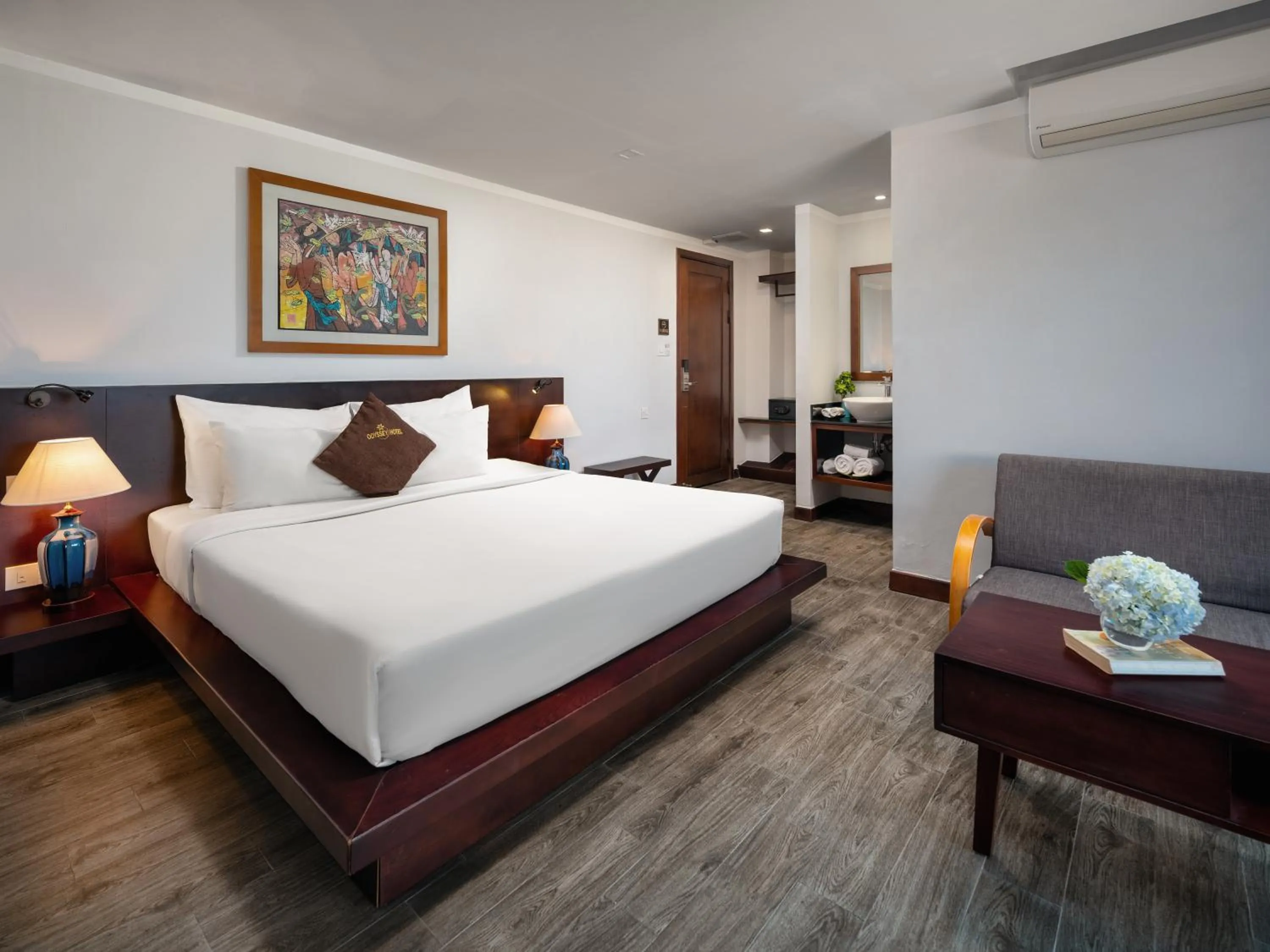 Bed in Hoi An Odyssey Hotel & Spa