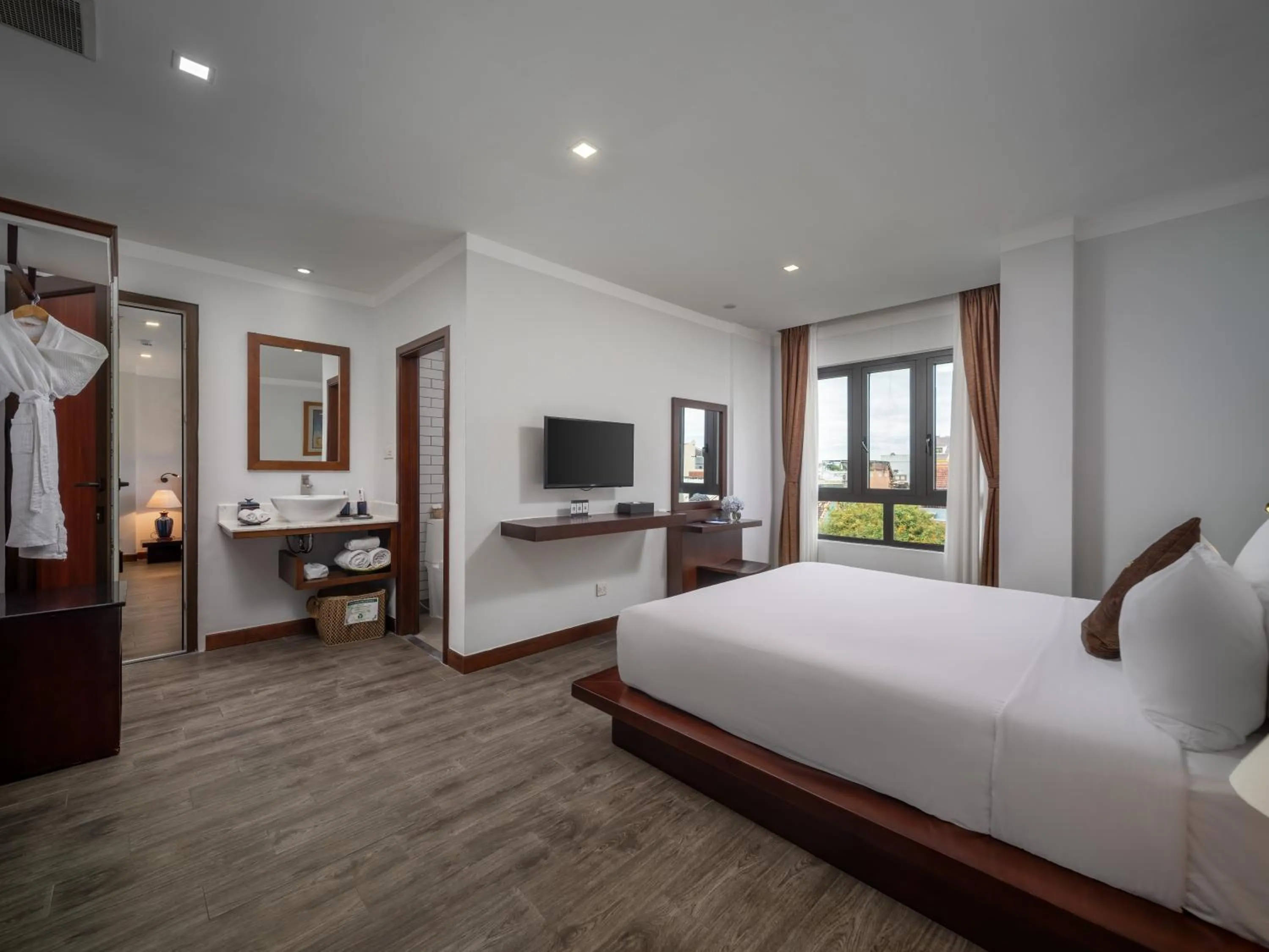 Bed in Hoi An Odyssey Hotel & Spa