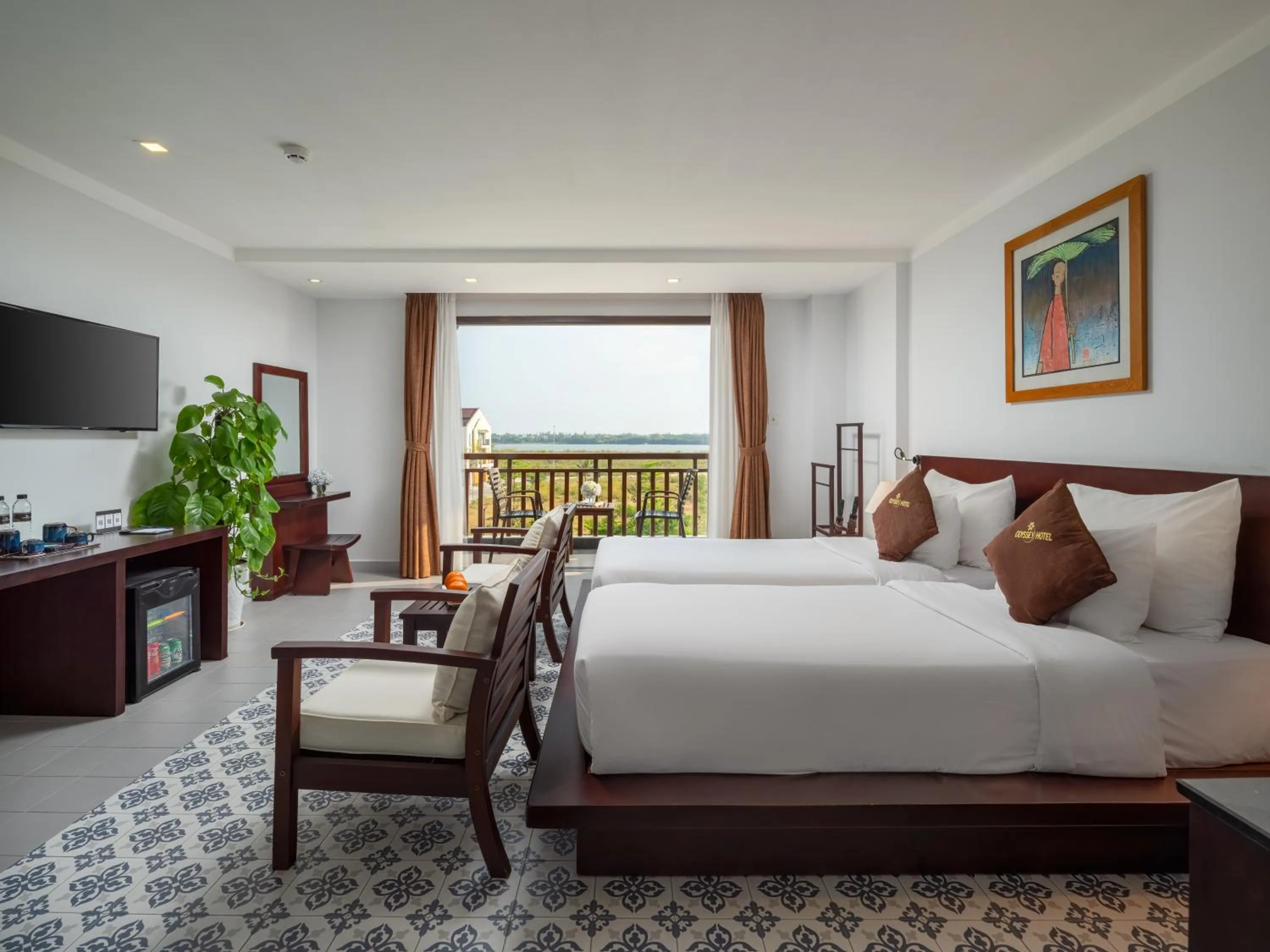 Bed in Hoi An Odyssey Hotel & Spa
