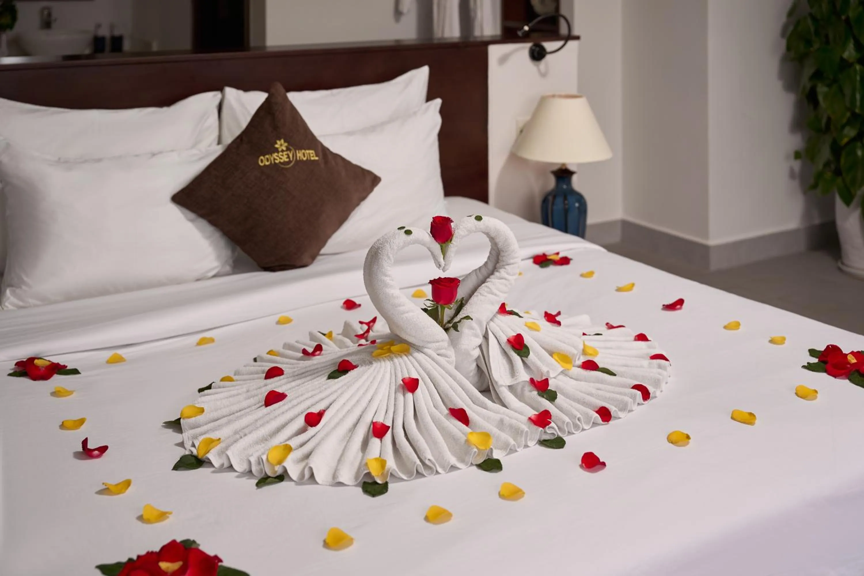 Bed in Hoi An Odyssey Hotel & Spa