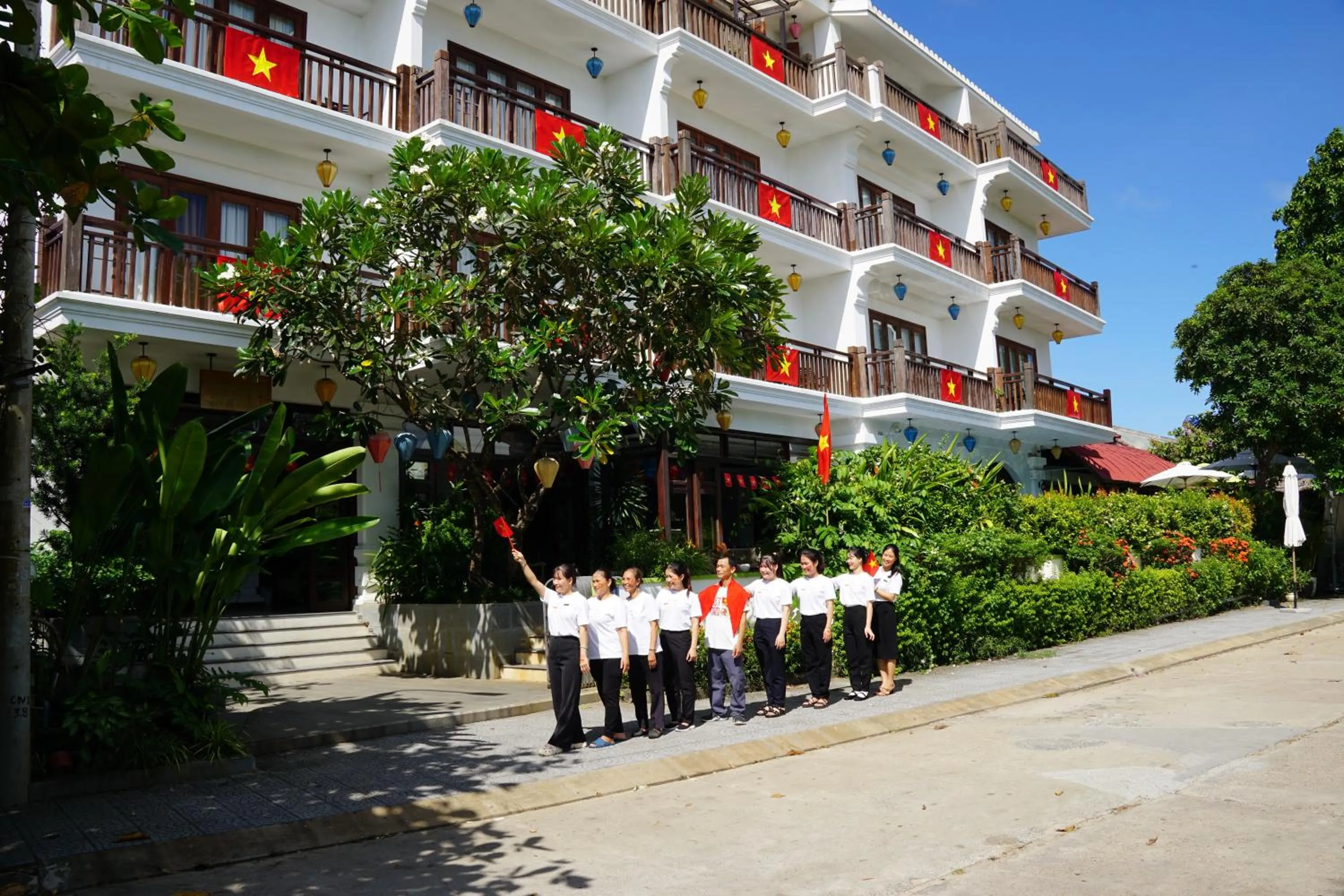 Property building in Hoi An Odyssey Hotel & Spa