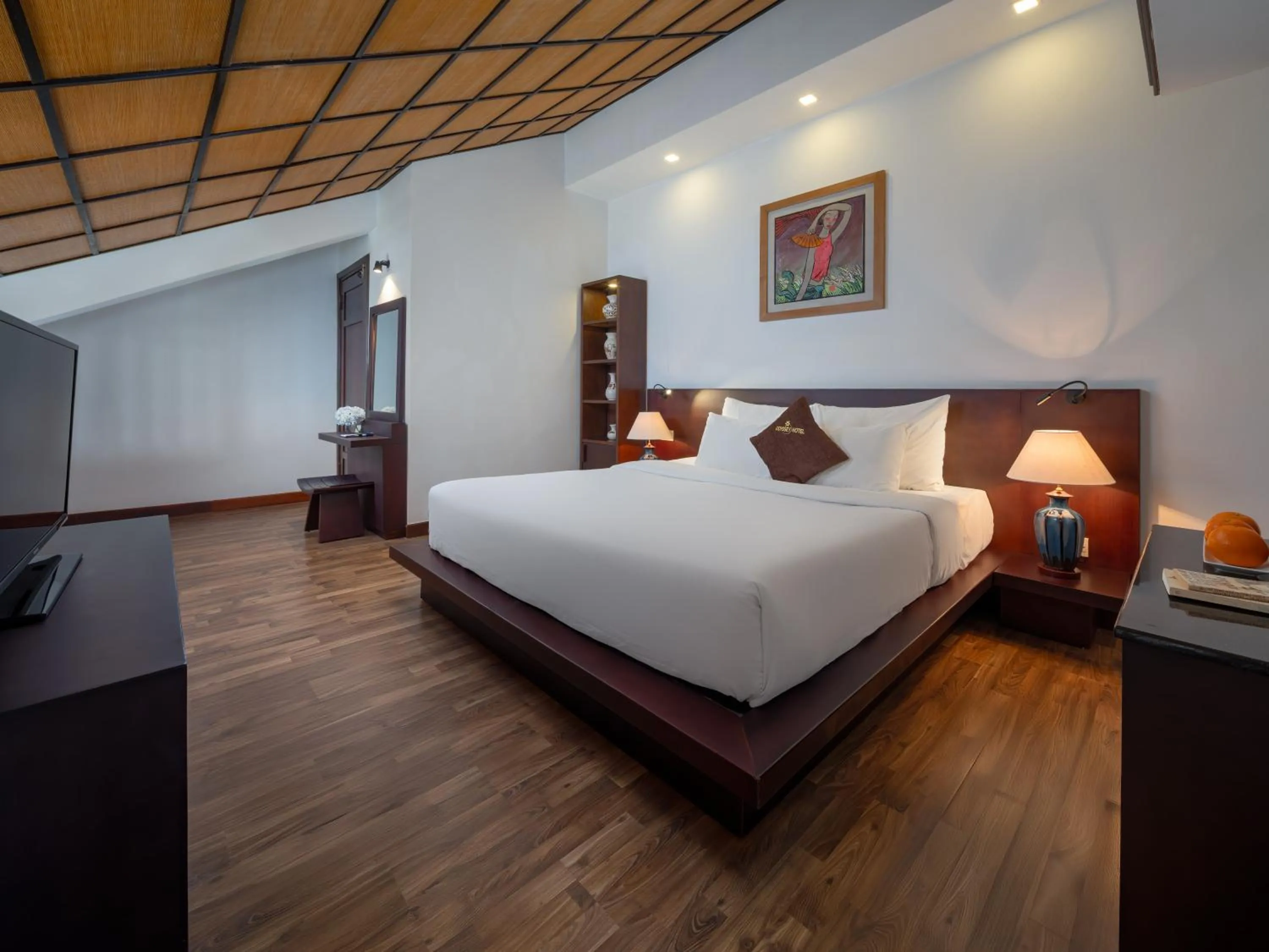 Bed in Hoi An Odyssey Hotel & Spa
