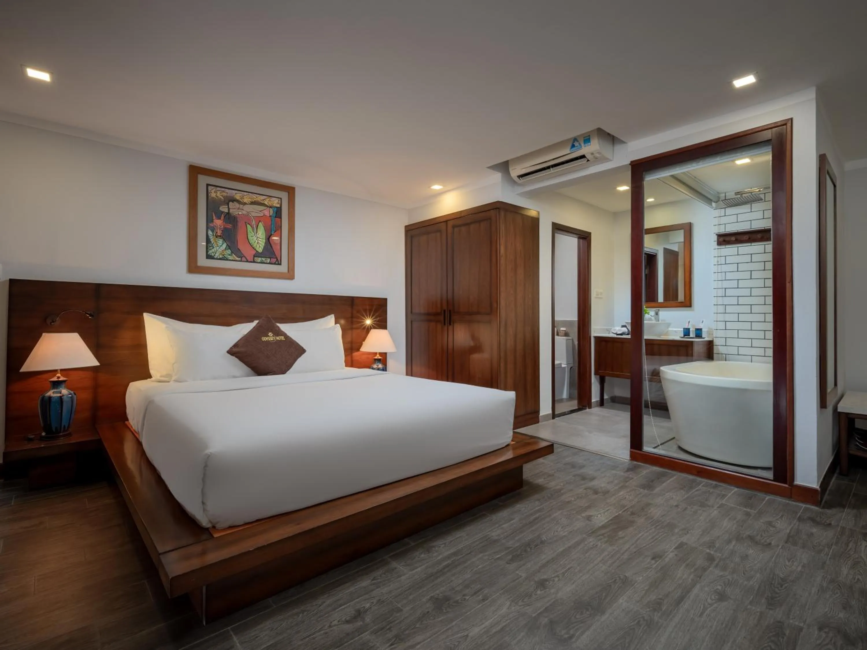 Bed in Hoi An Odyssey Hotel & Spa