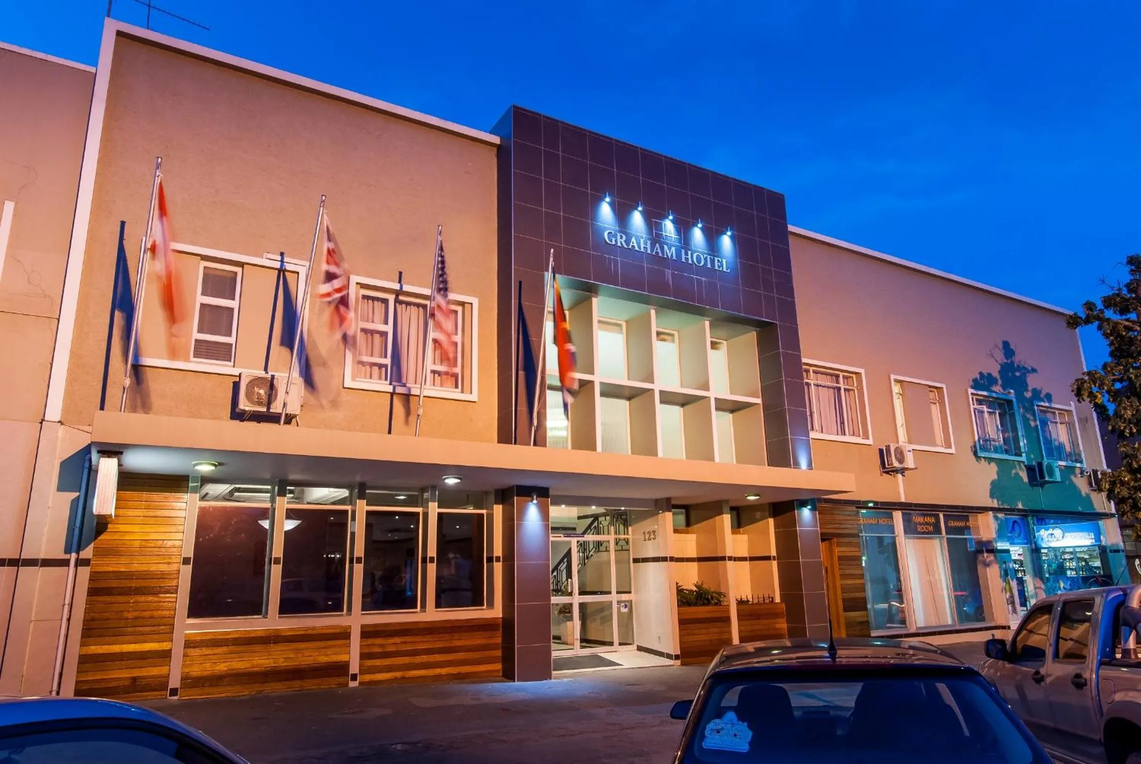 Street view in The Graham Hotel