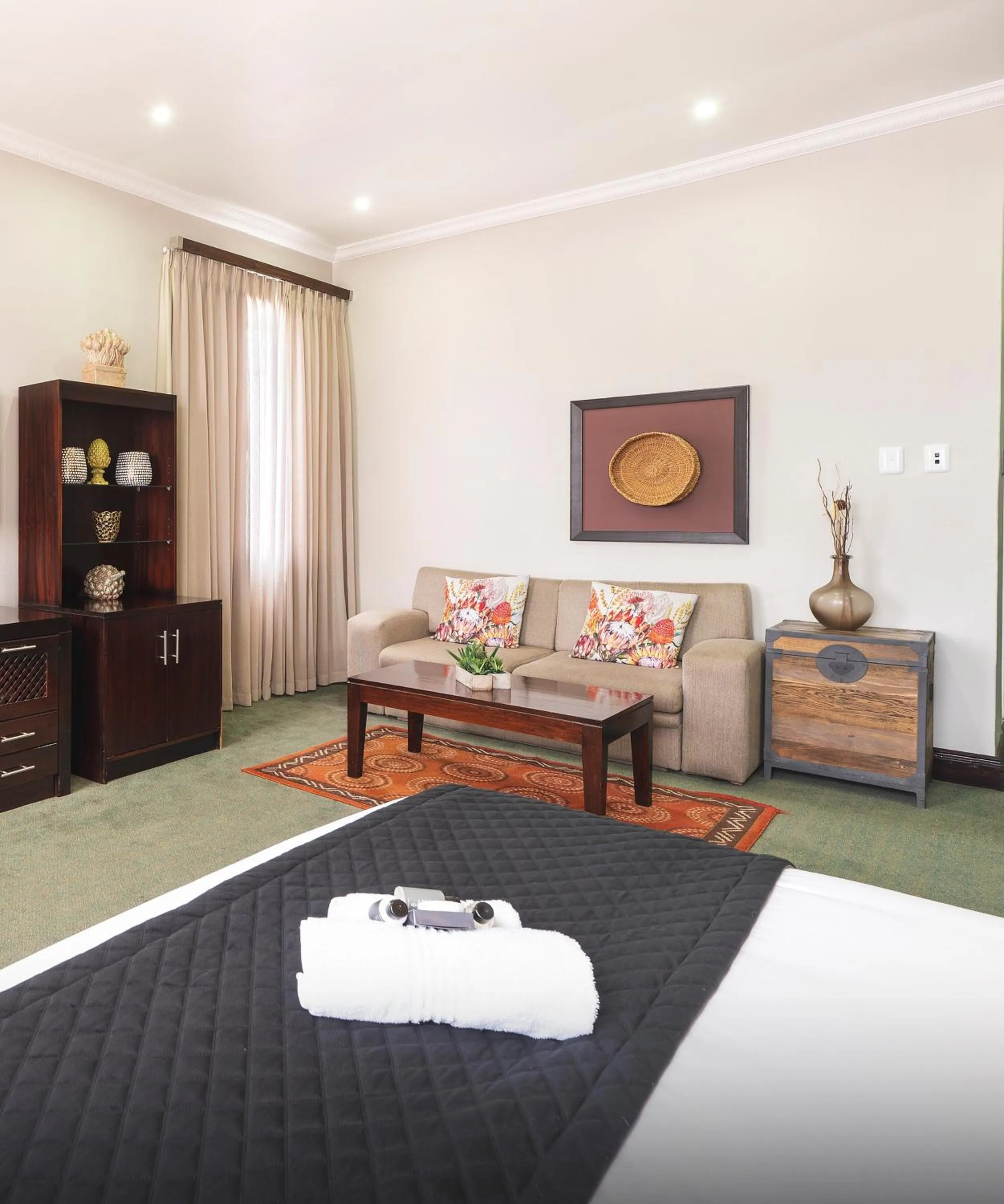 Bed in The Graham Hotel