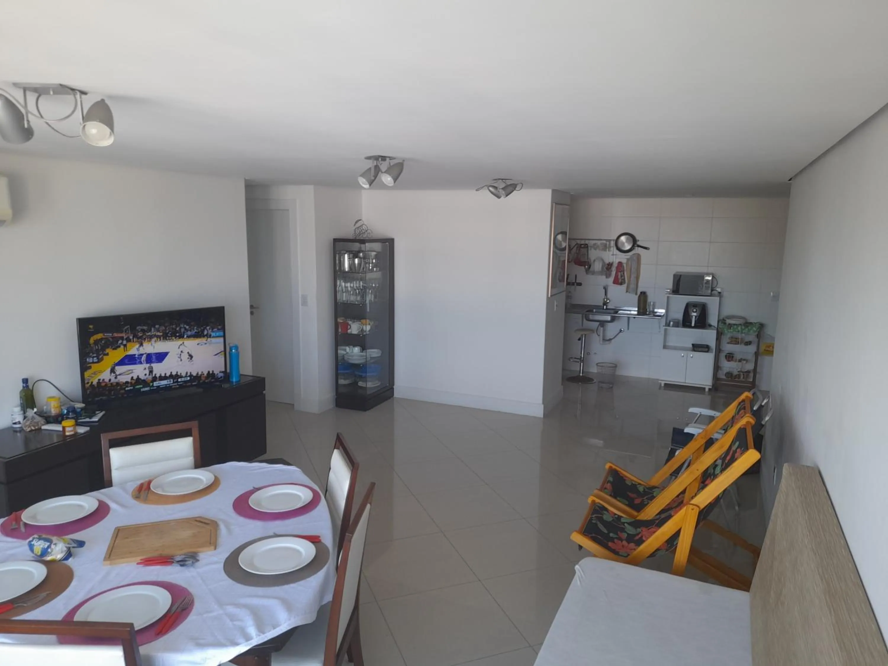 Living room in Apartamento no 20 piso com 90m2 e linda vista