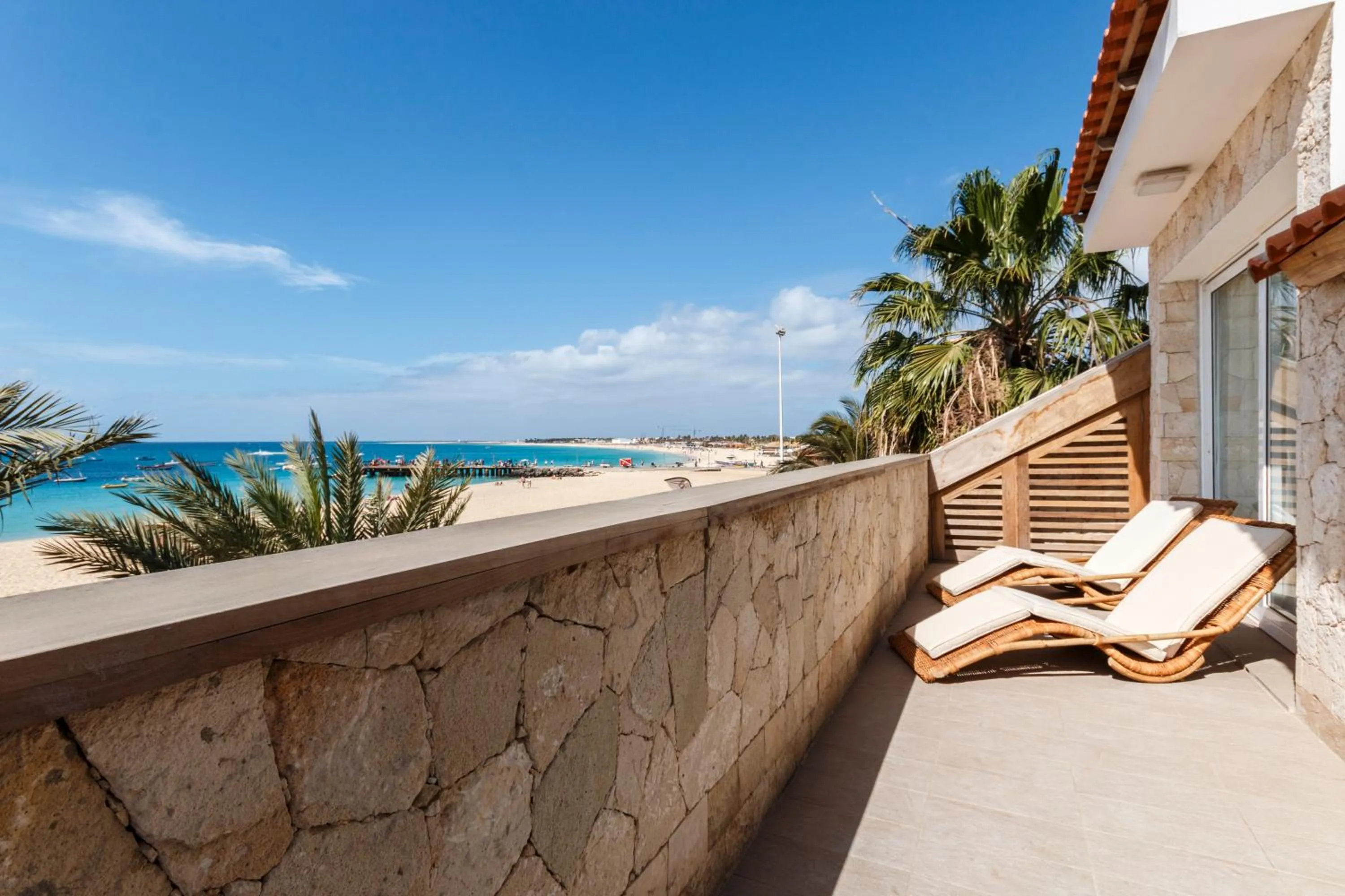 Balcony/Terrace in Villa ao Mar