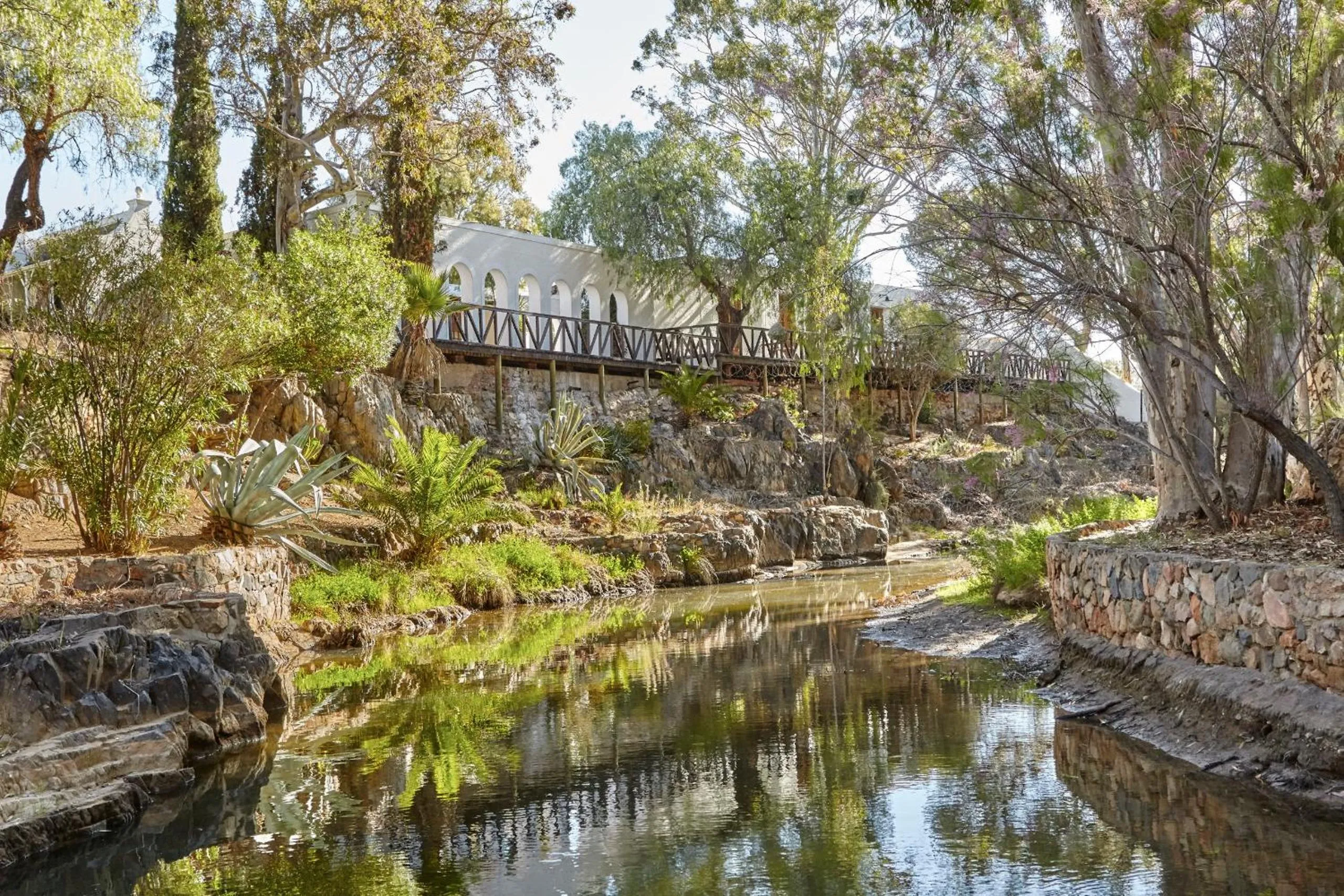 Garden in Lord Milner Hotel