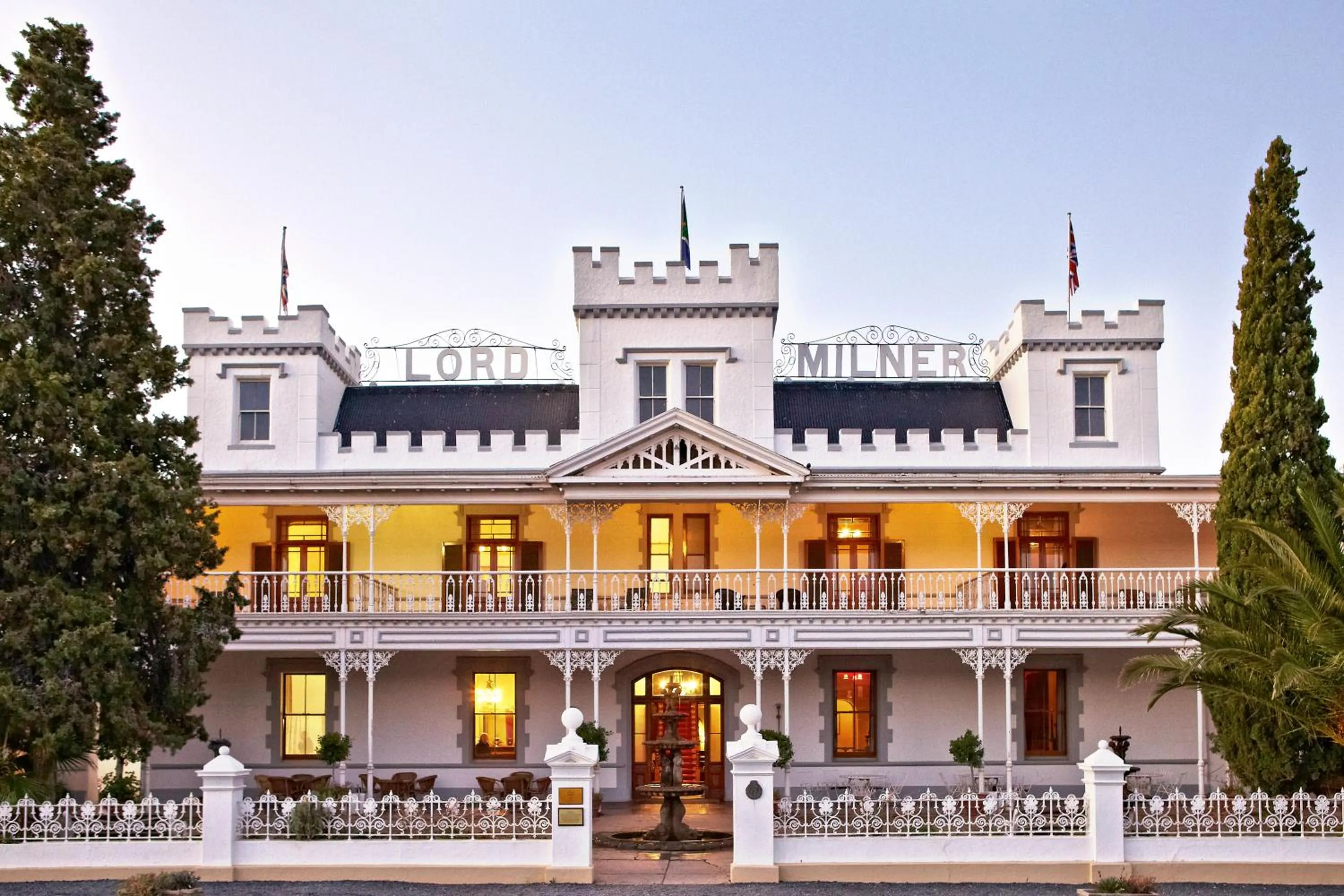 Property building in Lord Milner Hotel
