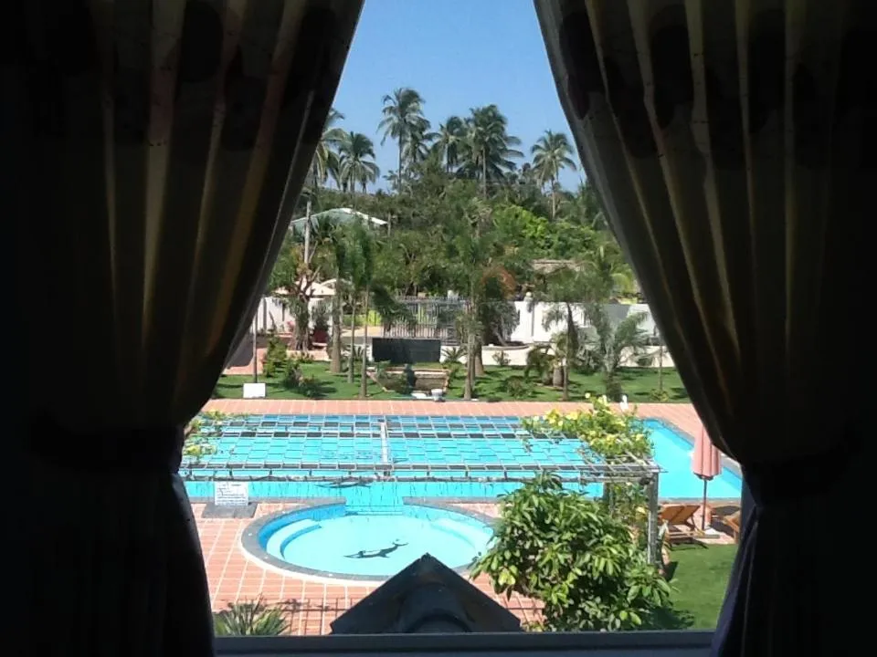 Decorative detail in Areca Resort