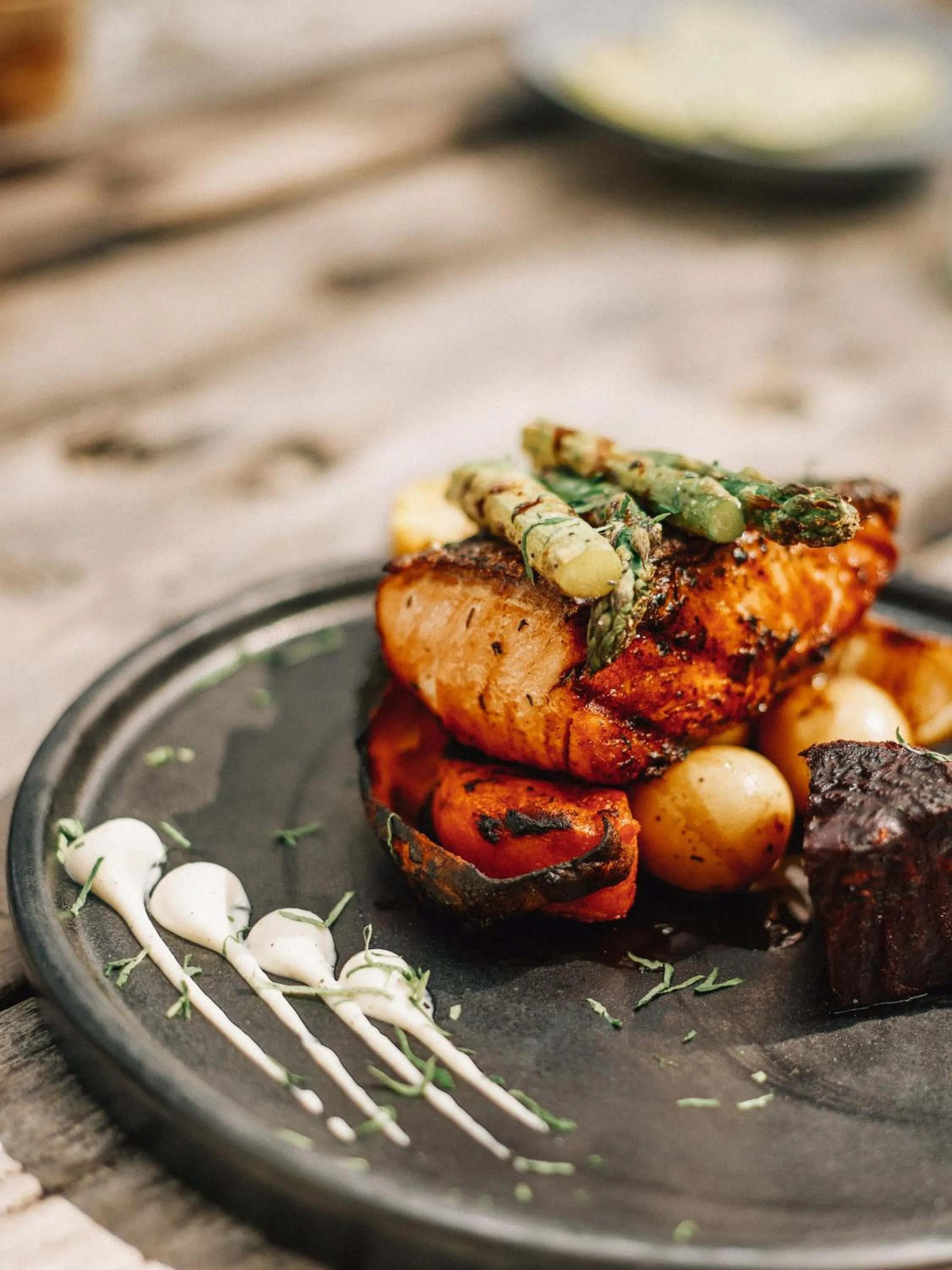 Food in Nômade Temple Tulum
