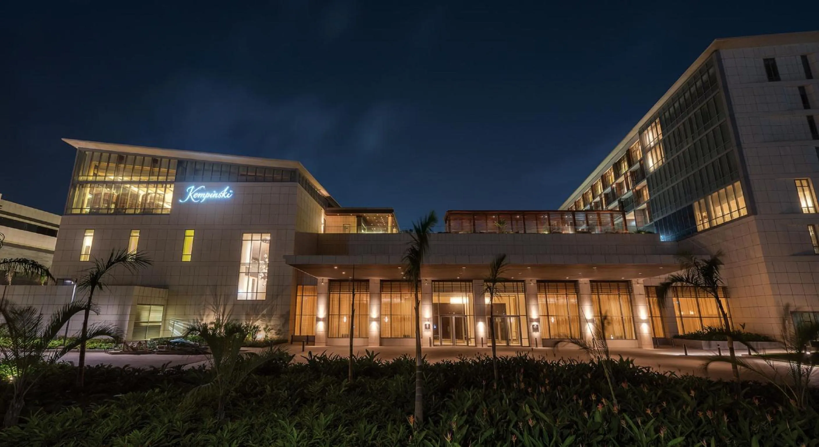 Facade/entrance in Kempinski Hotel Gold Coast City
