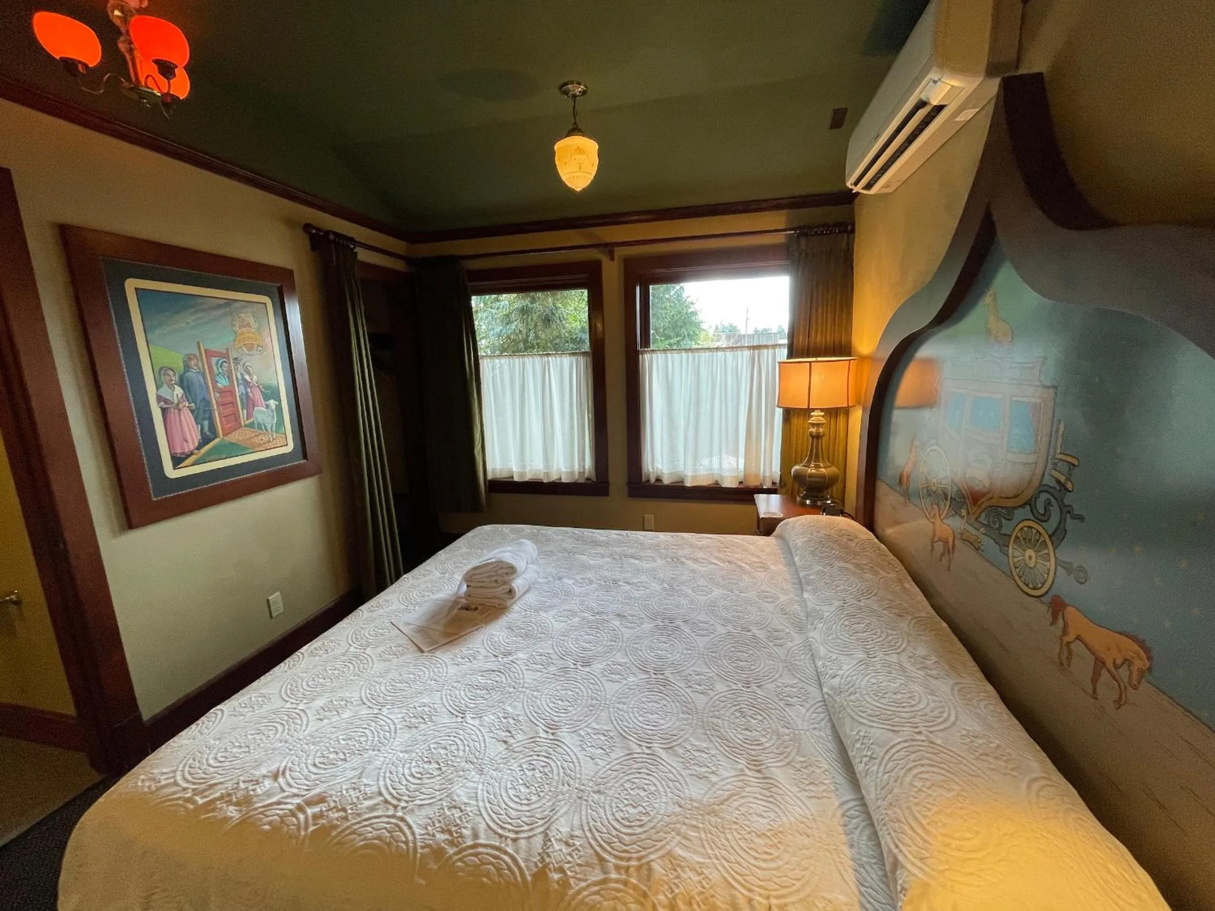 Bedroom, Bed in McMenamins Kennedy School