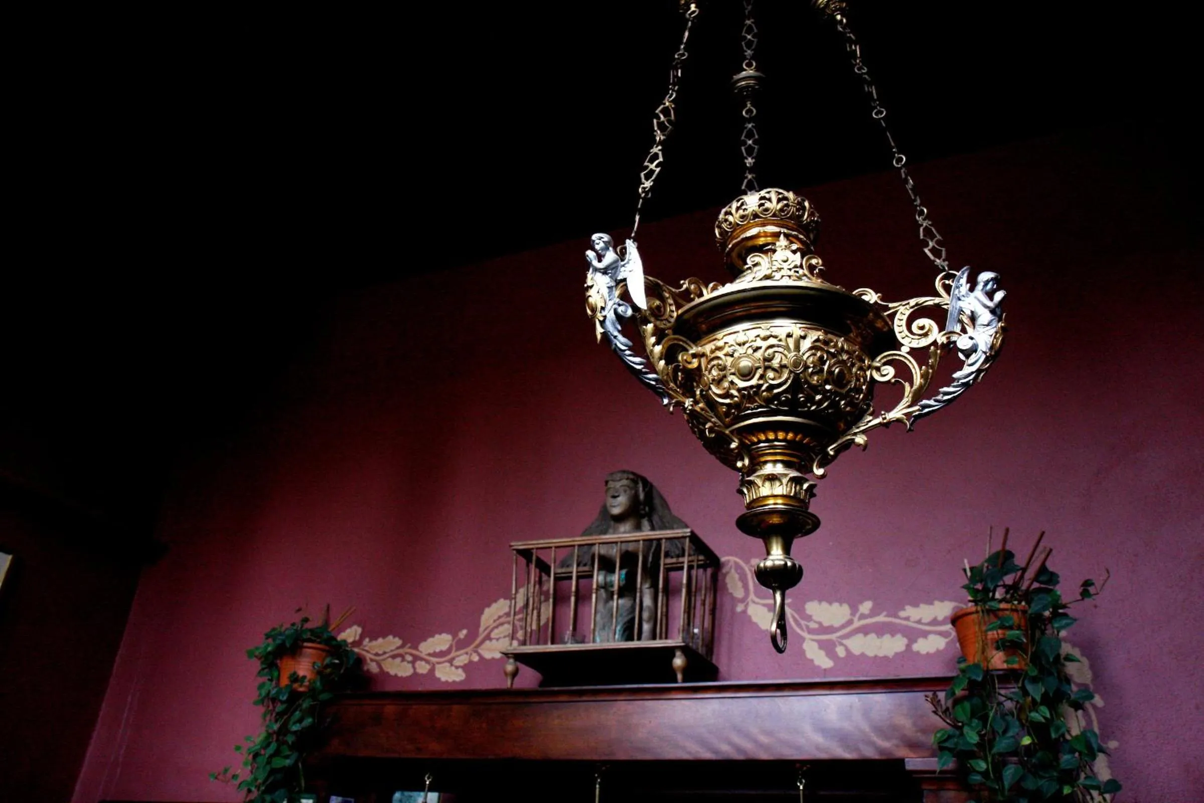 Decorative detail in McMenamins Kennedy School